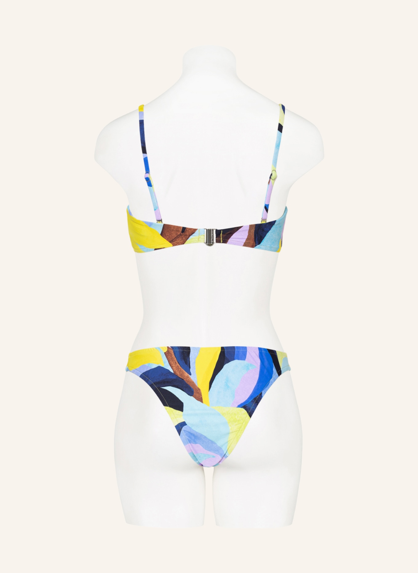 SEAFOLLY Bralette bikini top TROPFEST , Color: LIGHT GREEN/ BLUE/ LIGHT PURPLE (Image 3)