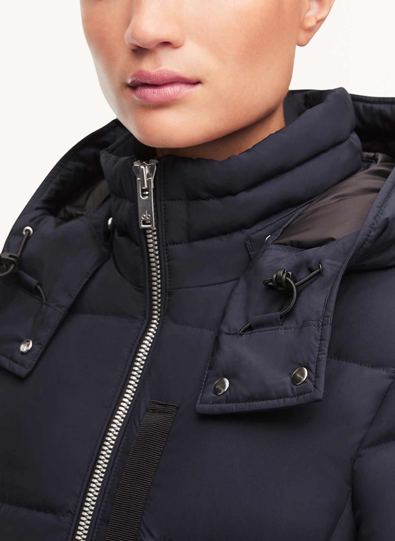 MOOSE KNUCKLES Down jacket JOCADA with removable hood , Color: BLACK (Image 4)