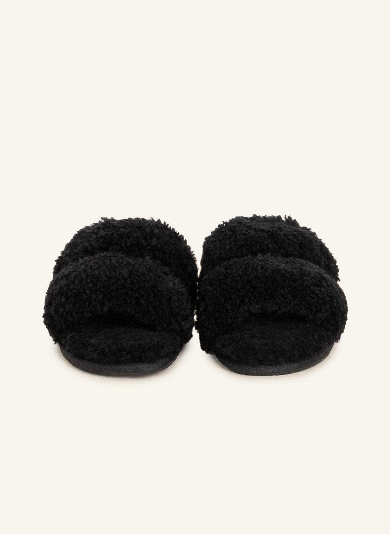 UGG Slippers MAXI CURLY SCUFFETTA , Color: BLACK (Image 3)
