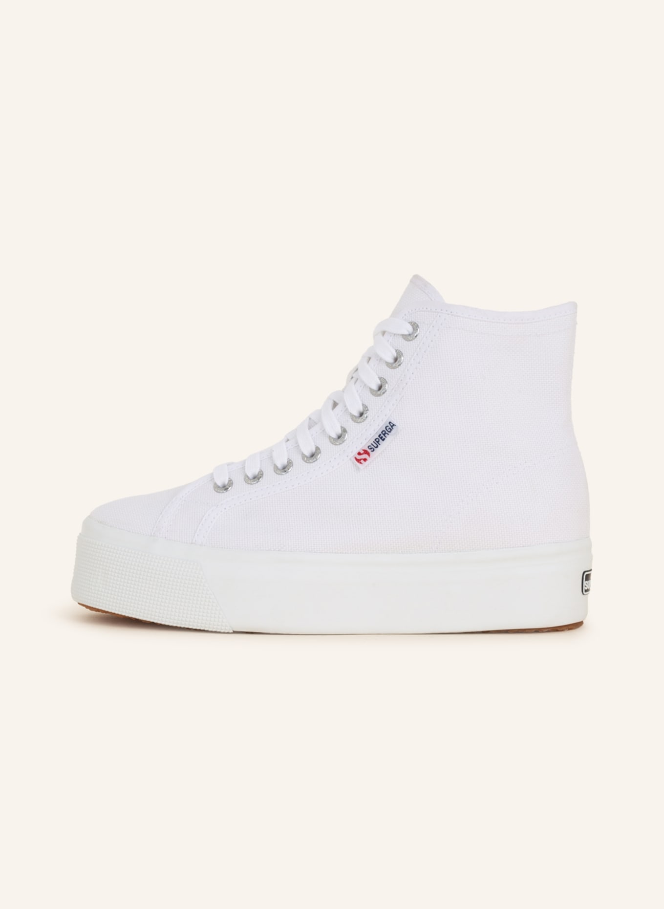 SUPERGA High-top sneakers, Color: WHITE (Image 4)