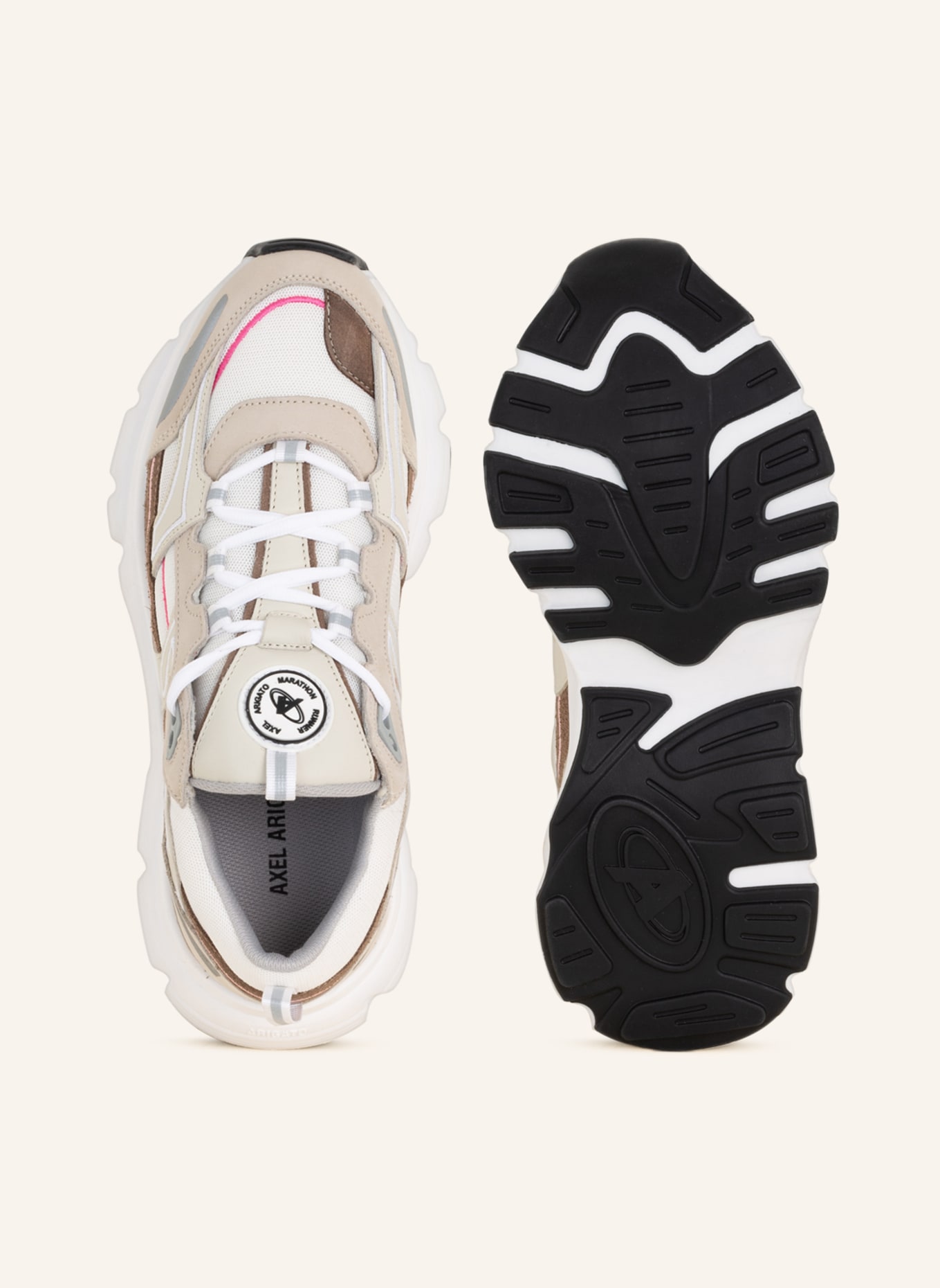 AXEL ARIGATO Sneaker MARATHON R-TRAIL, Farbe: BEIGE/ PINK/ BRAUN (Bild 5)