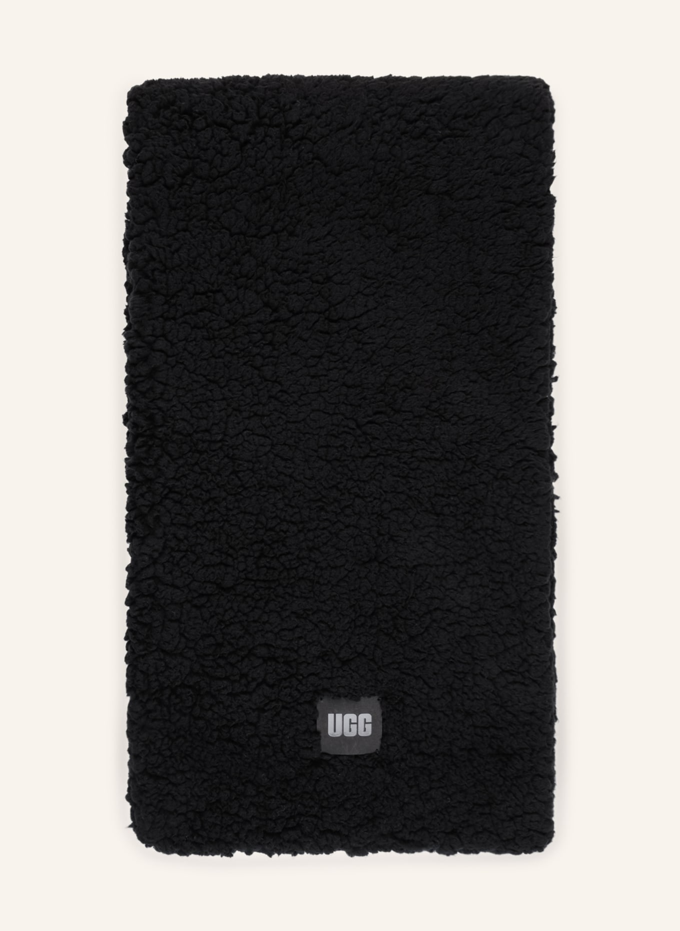 UGG Teddyfell-Schal, Farbe: SCHWARZ (Bild 1)