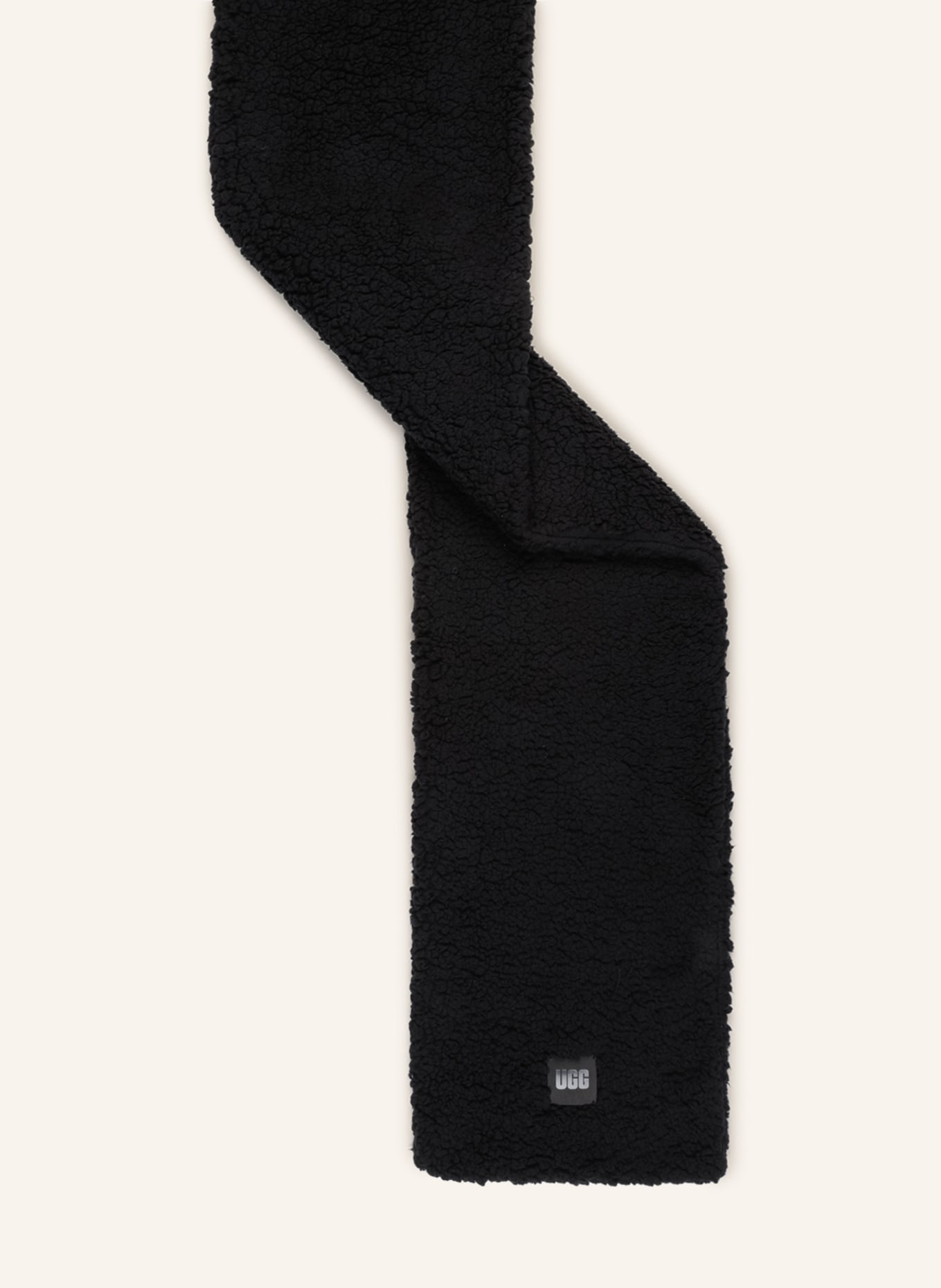 UGG Teddyfell-Schal, Farbe: SCHWARZ (Bild 2)
