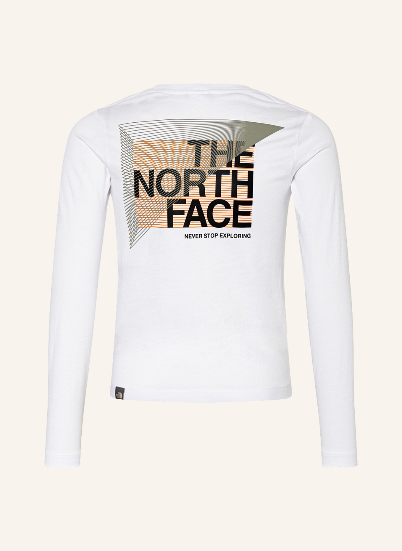THE NORTH FACE Longsleeve , Farbe: WEISS (Bild 2)