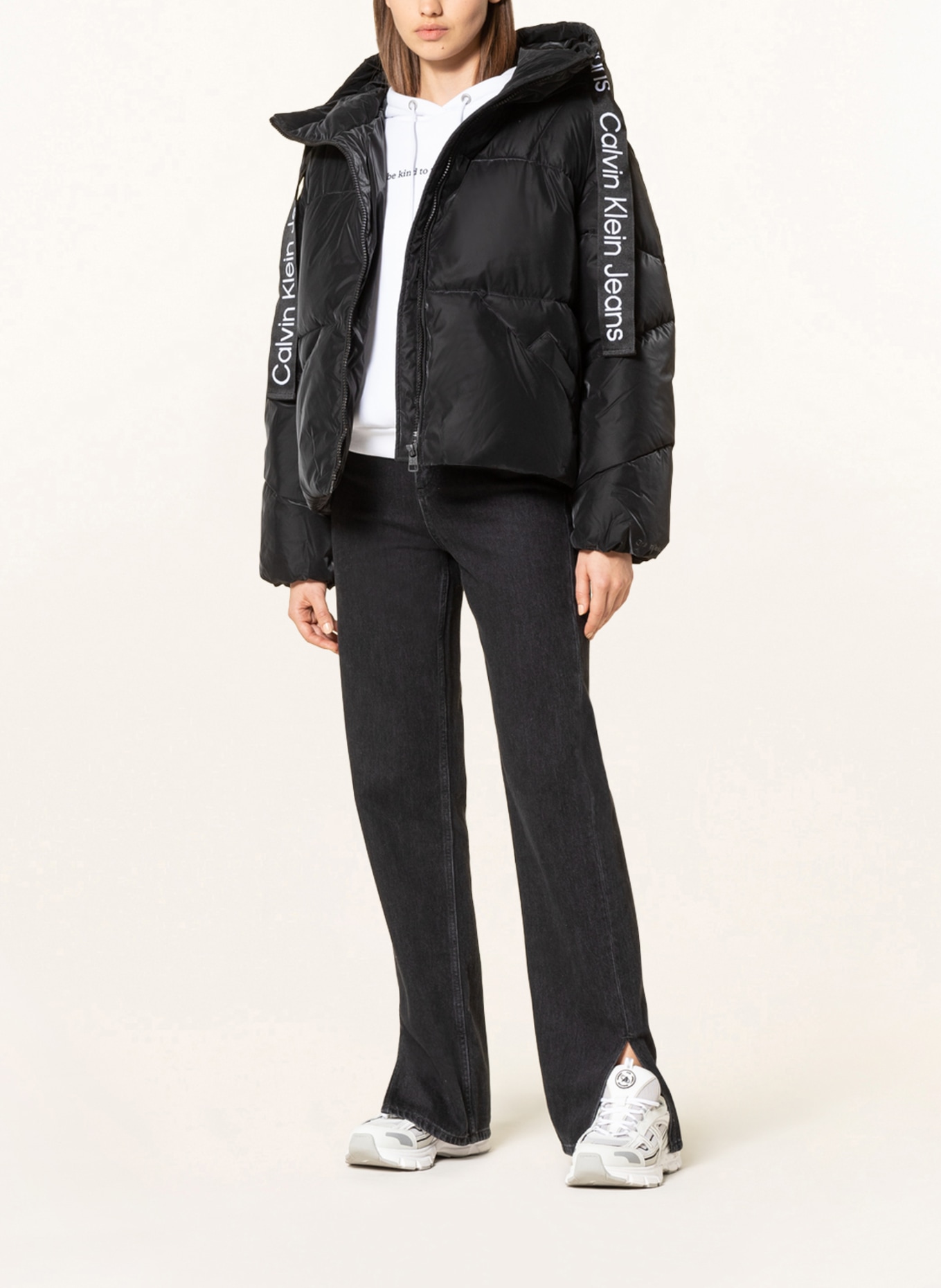 Calvin Klein Jeans Quilted jacket, Color: BLACK (Image 2)