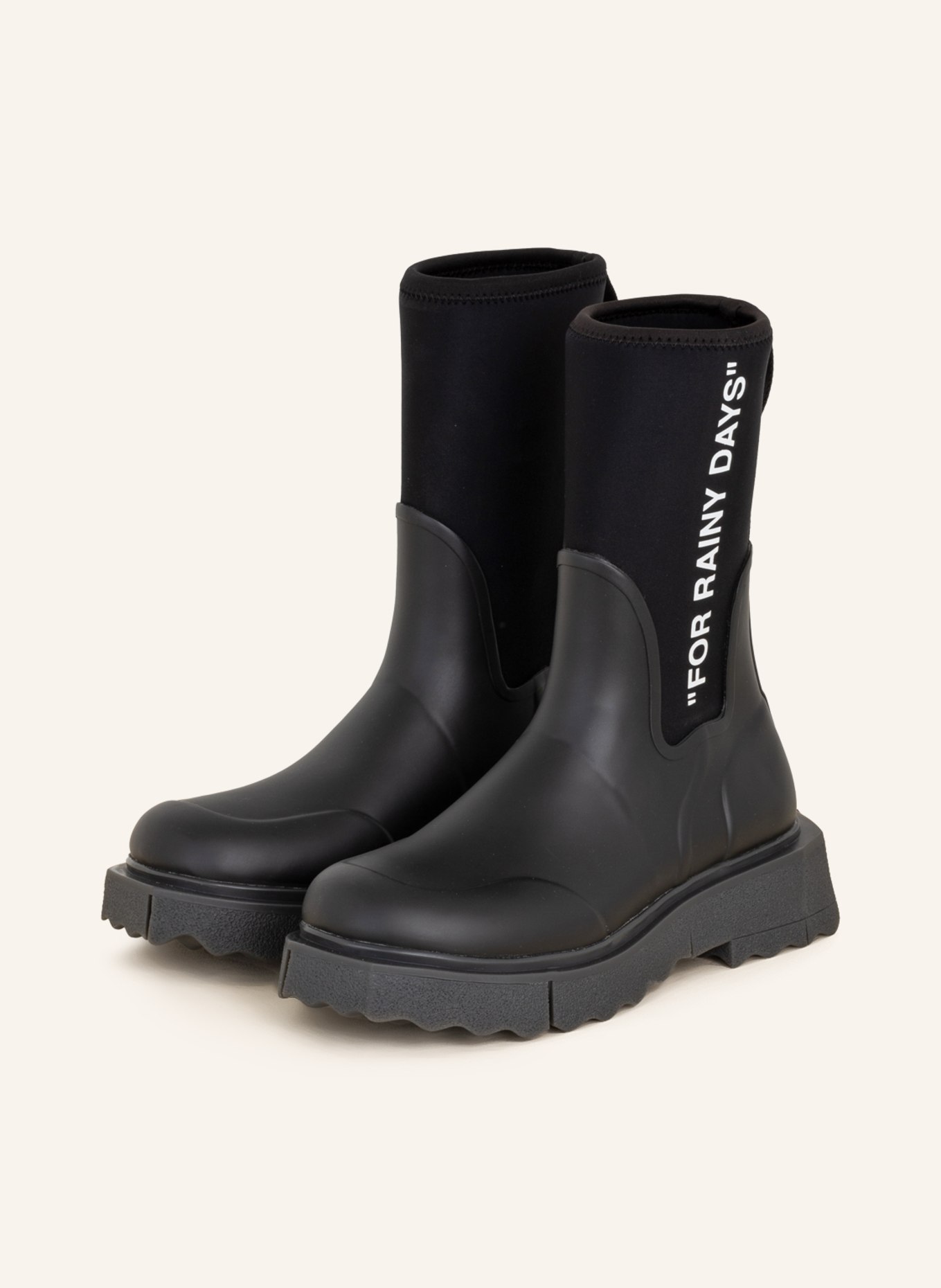 Off-White Boots, Color: BLACK (Image 1)