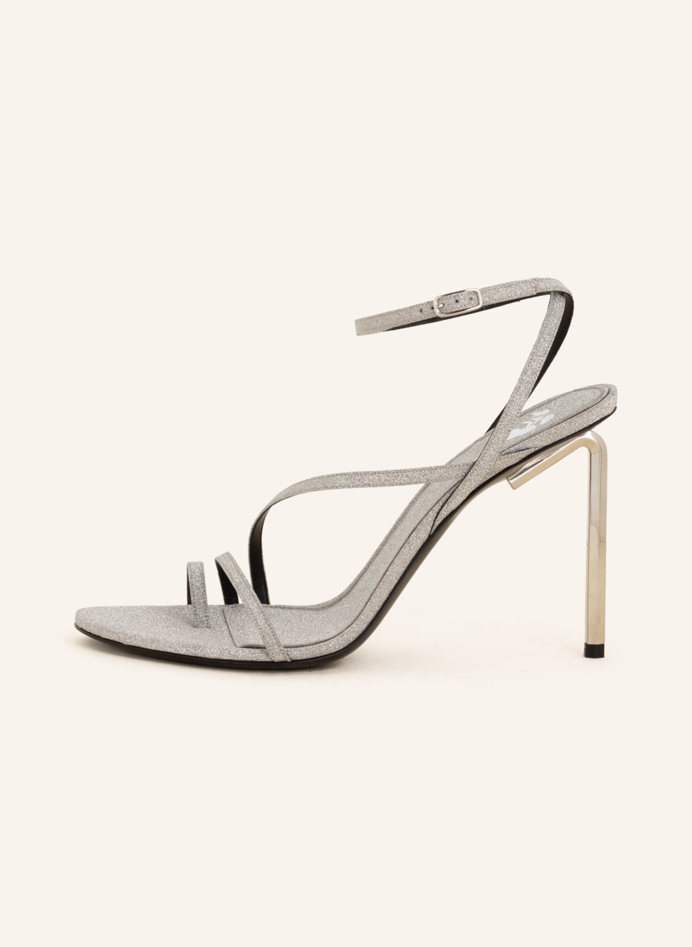 Off-White Sandals, Color: SILVER (Image 4)