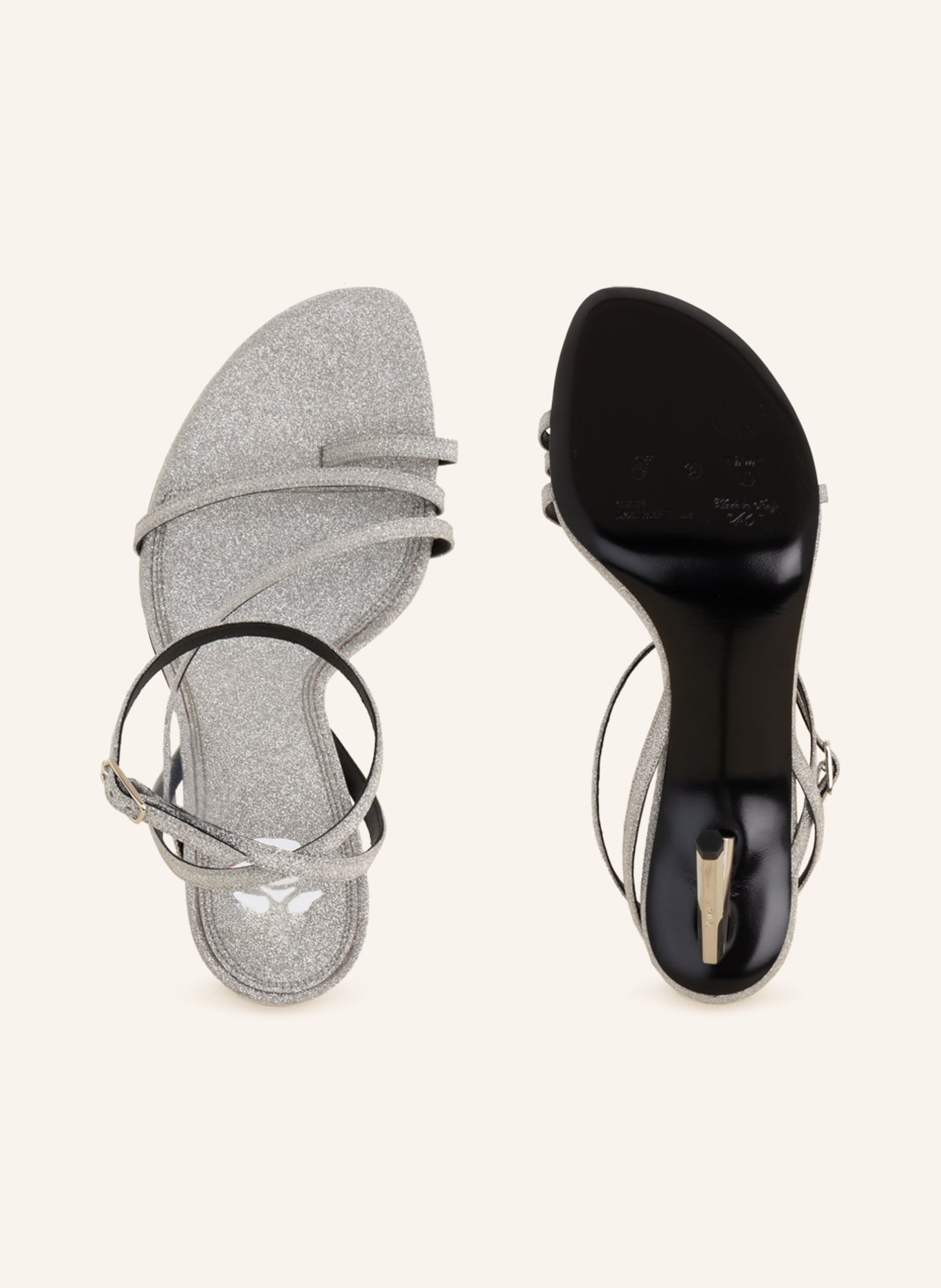 Off-White Sandals, Color: SILVER (Image 5)