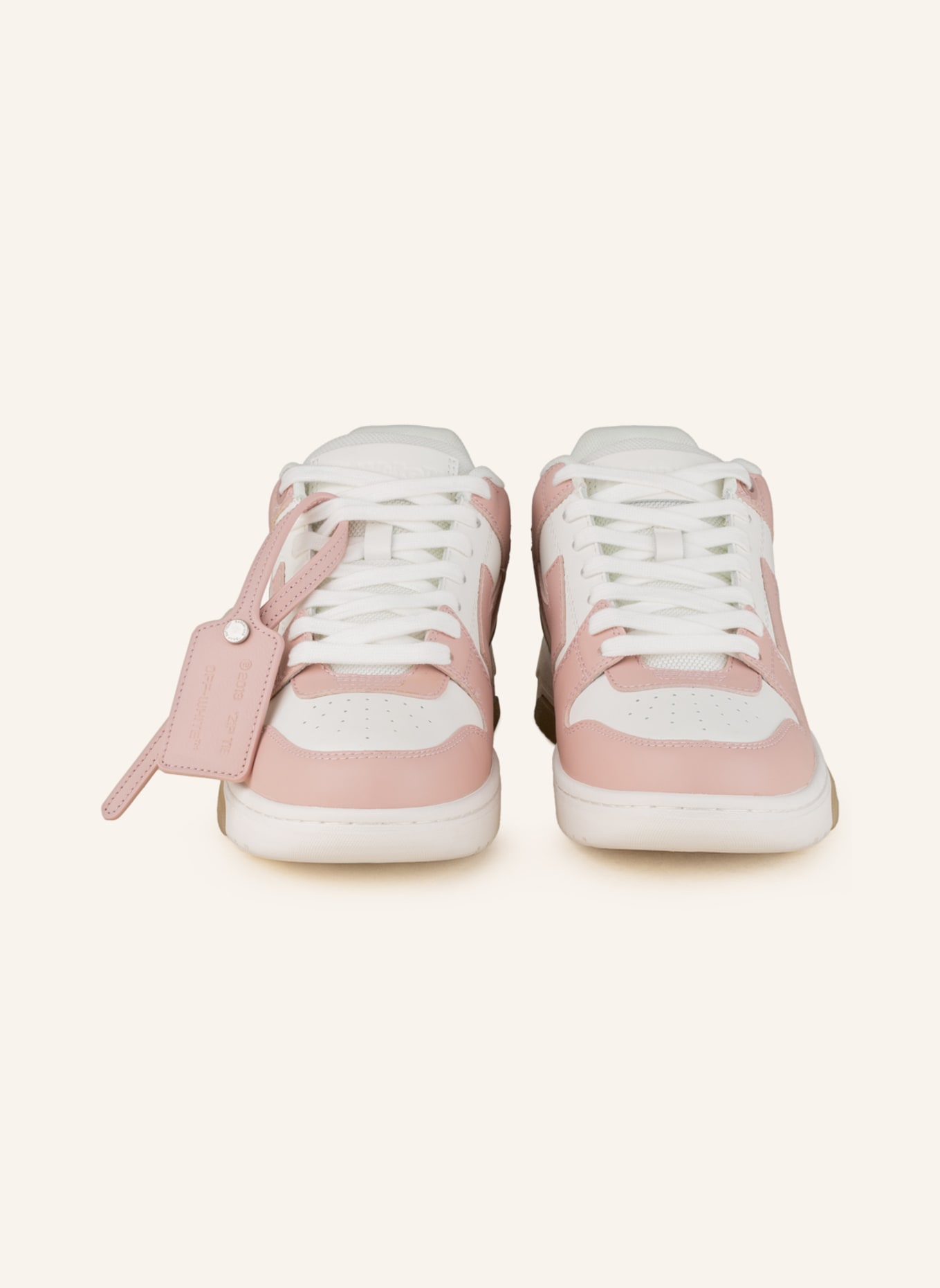 Off-White Sneaker OUT OF OFFICE, Farbe: WEISS/ ROSÉ (Bild 3)