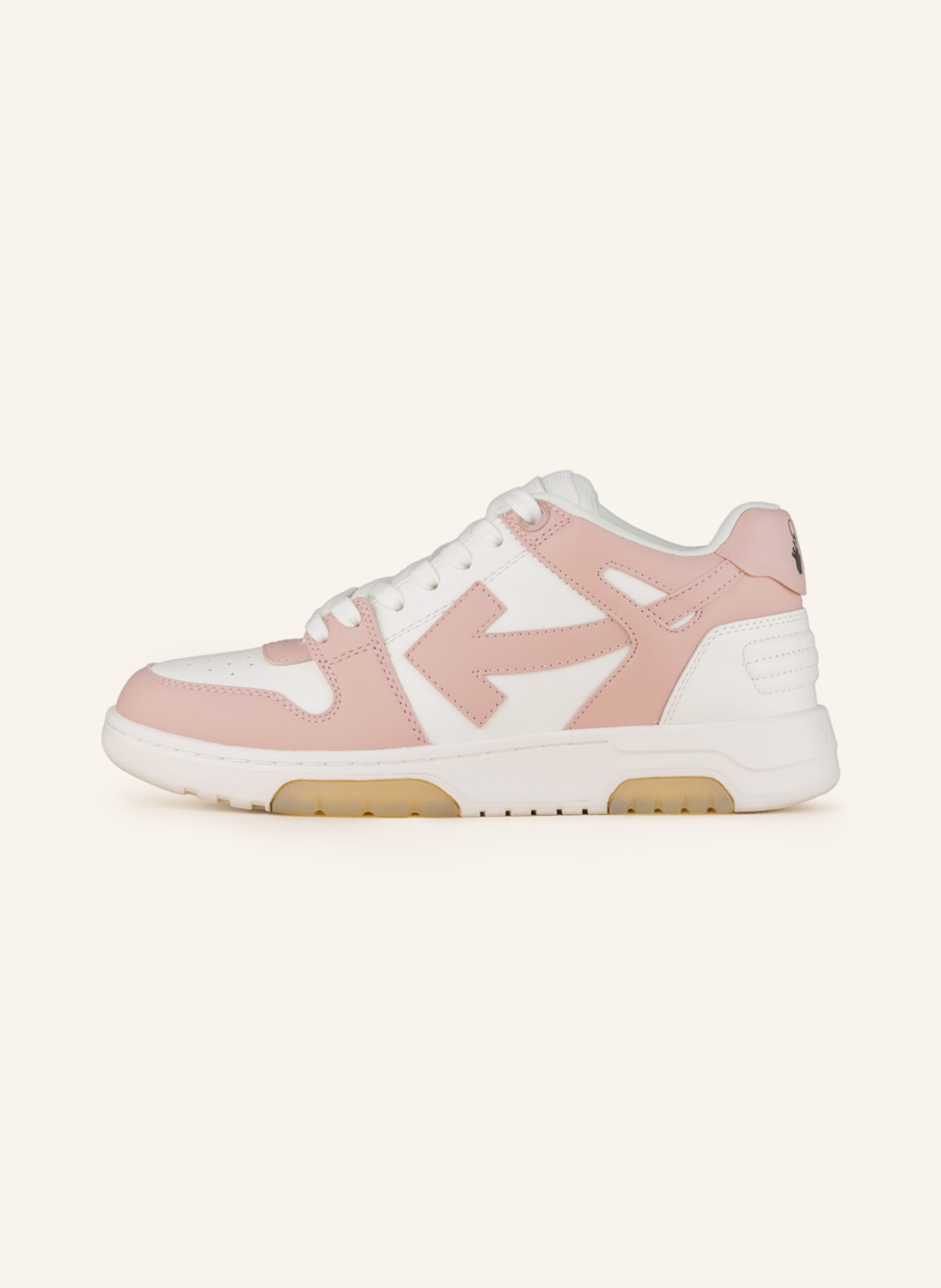 Off-White Sneaker OUT OF OFFICE, Farbe: WEISS/ ROSÉ (Bild 4)