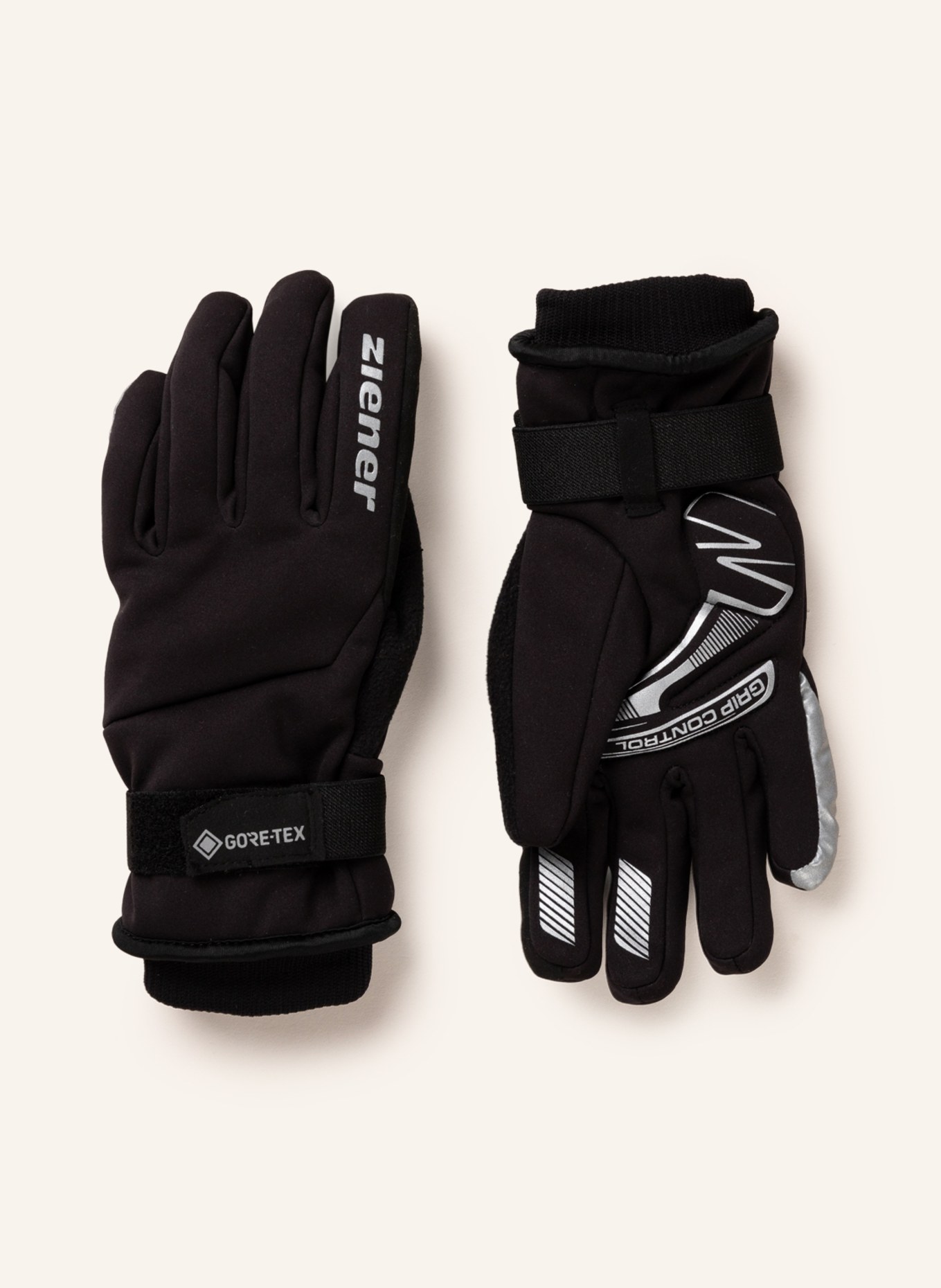 ziener Cycling gloves SMU 18-BIKE 199 GTX®, Color: BLACK (Image 1)