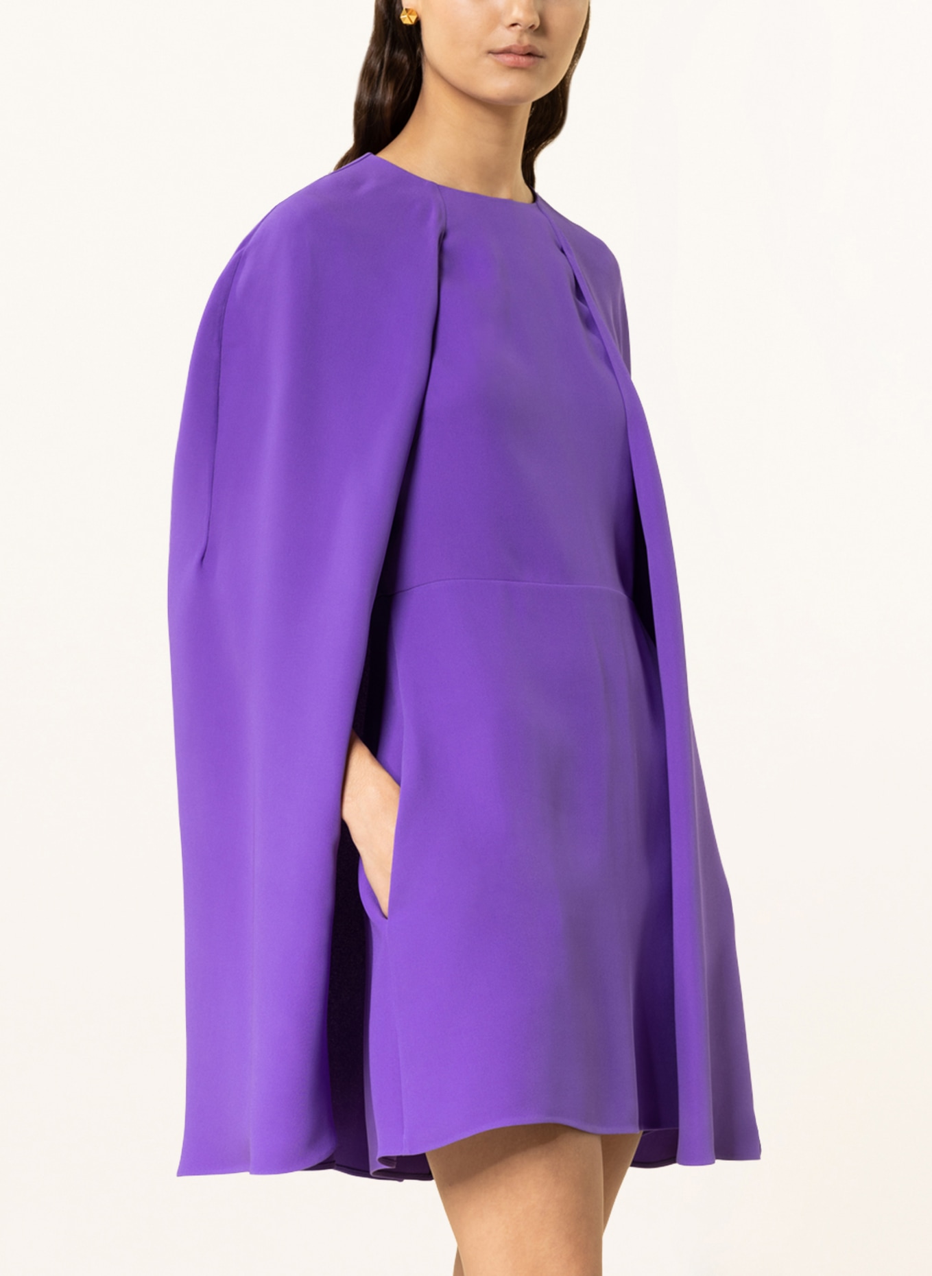 VALENTINO Cocktail dress made of silk, Color: PURPLE (Image 4)