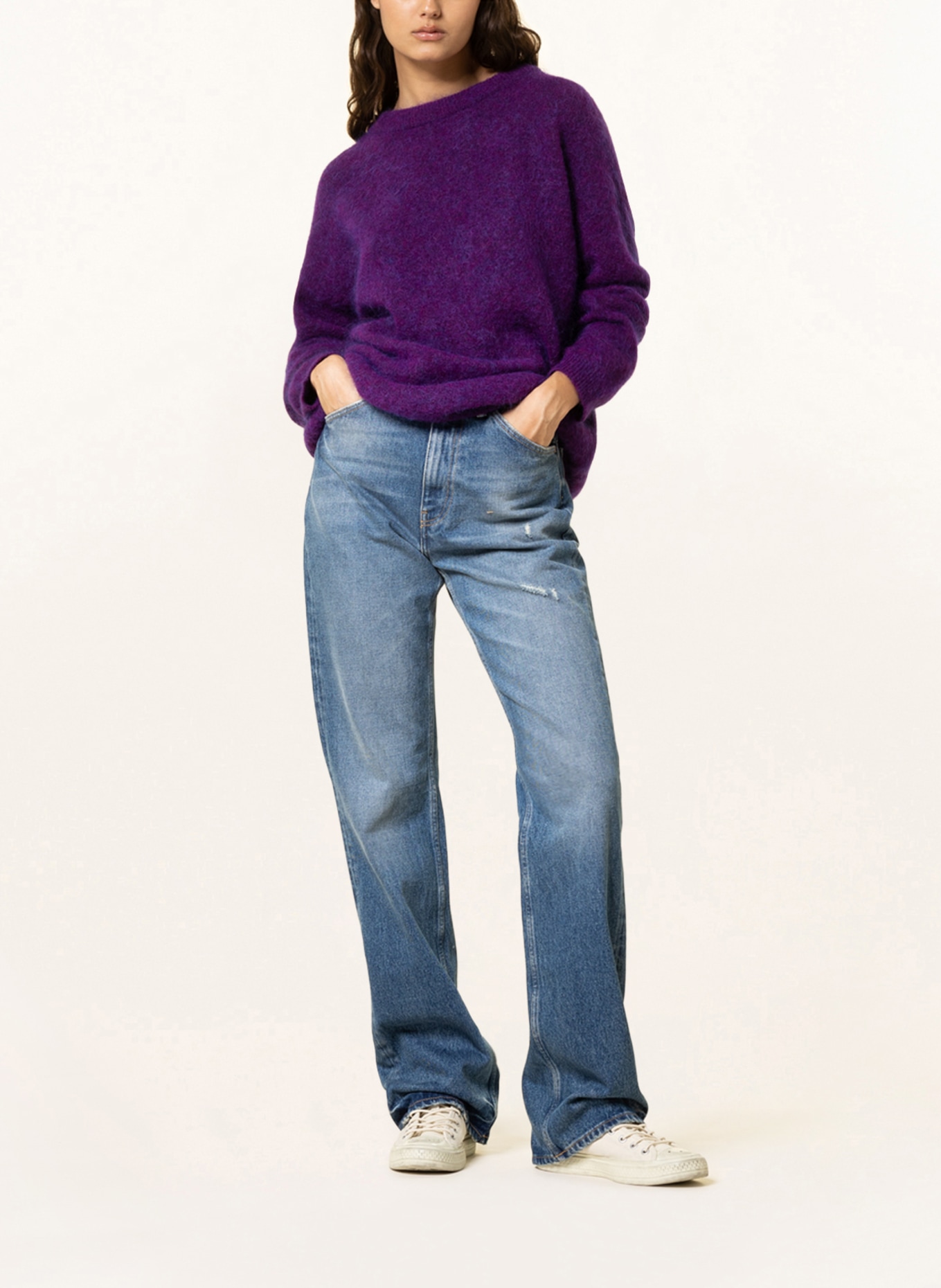 Acne Studios Straight Jeans, Farbe: MID BLUE (Bild 2)