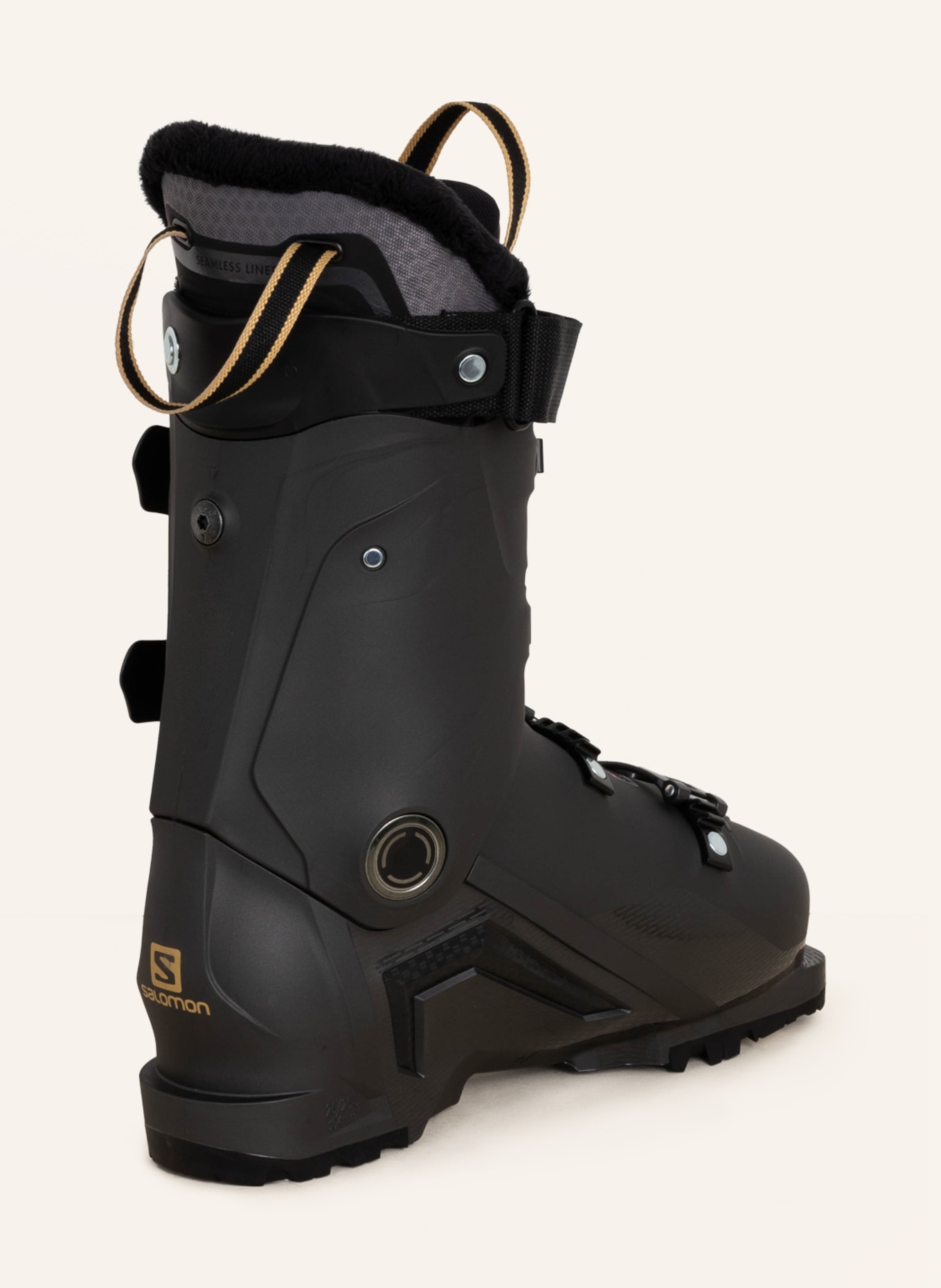 SALOMON Ski boots S/PRO 90, Color: DARK GRAY/ GOLD (Image 2)