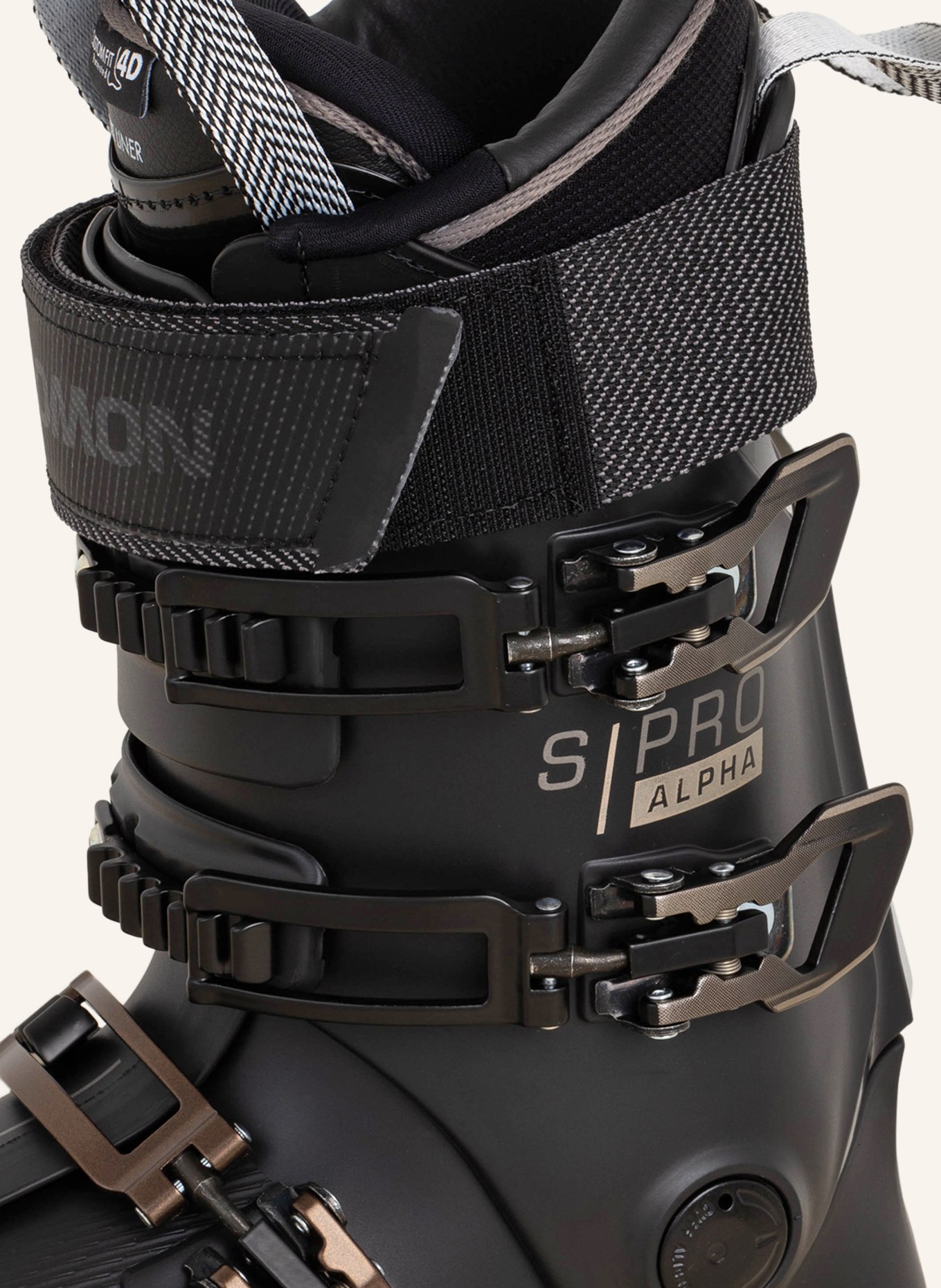 SALOMON Ski boots S/PRO ALPHA 110, Color: DARK GRAY/ BLACK (Image 5)