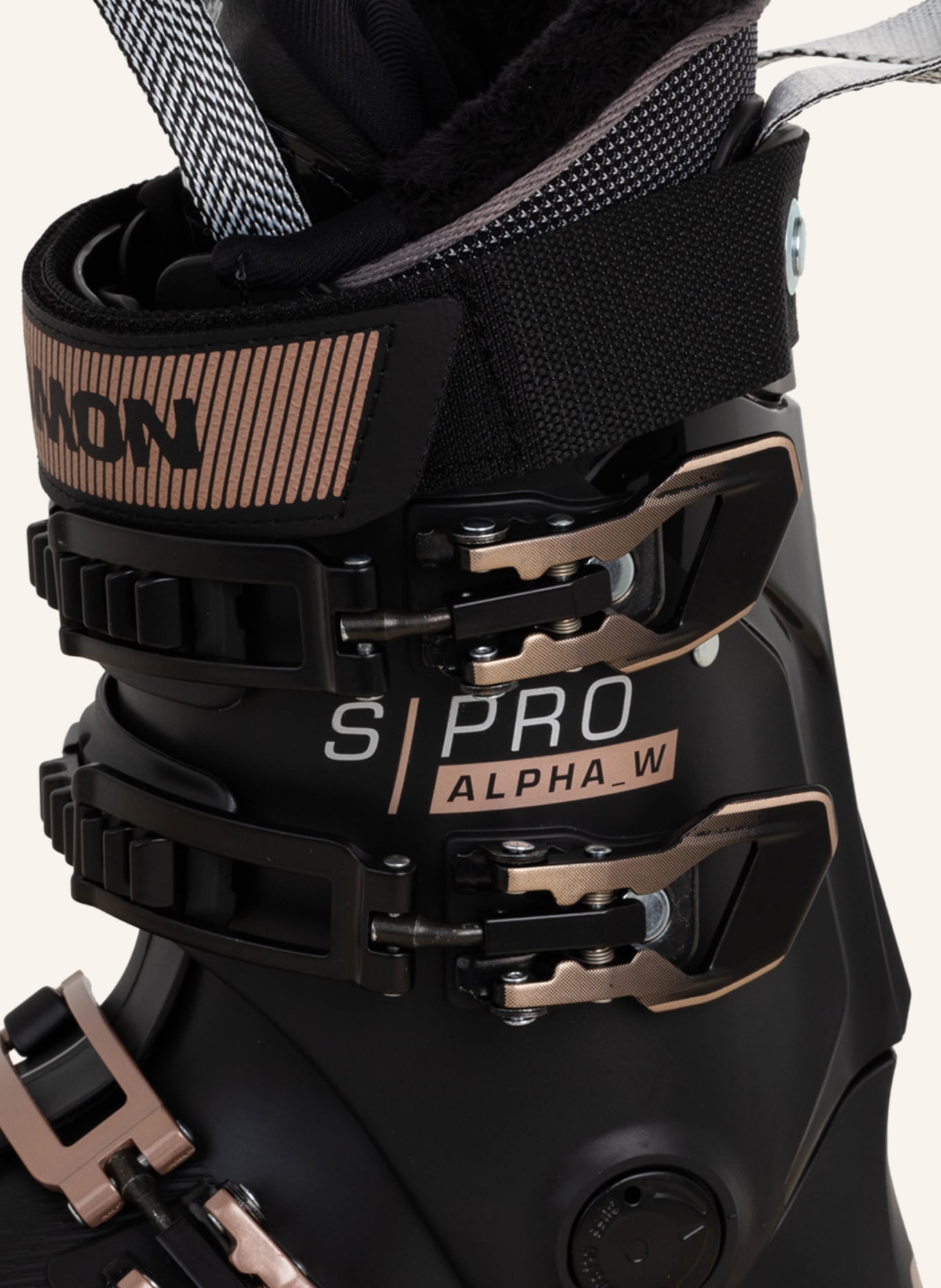 SALOMON Ski boots S/PRO ALPHA 90, Color: BLACK/ ROSE GOLD (Image 5)