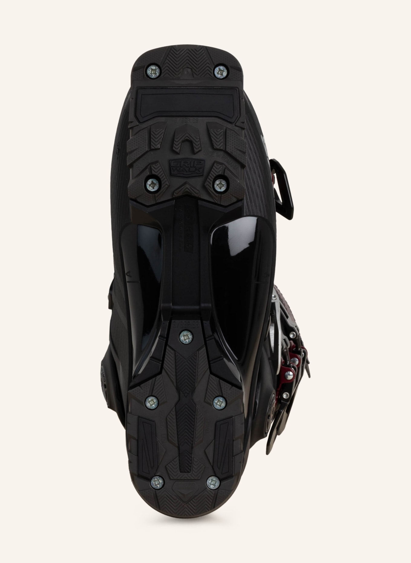 SALOMON Ski boots S/PRO ALPHA 110 EL, Color: BLACK/ DARK RED (Image 4)