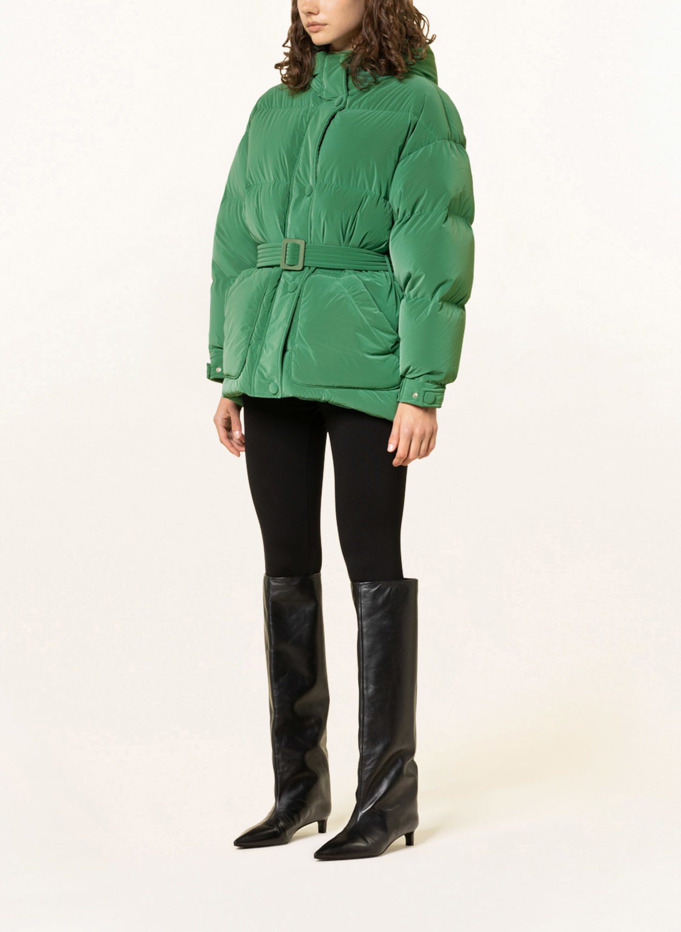 IENKI IENKI Quilted jacket , Color: GREEN (Image 2)
