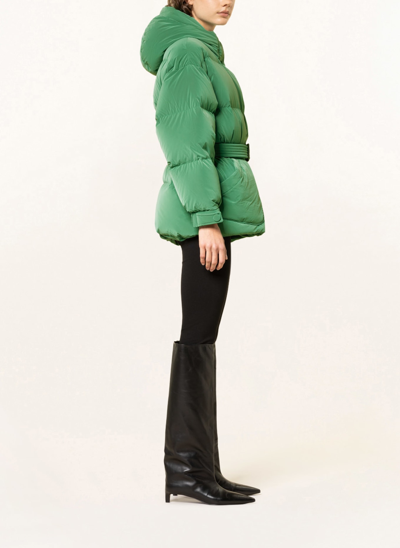 IENKI IENKI Quilted jacket , Color: GREEN (Image 4)