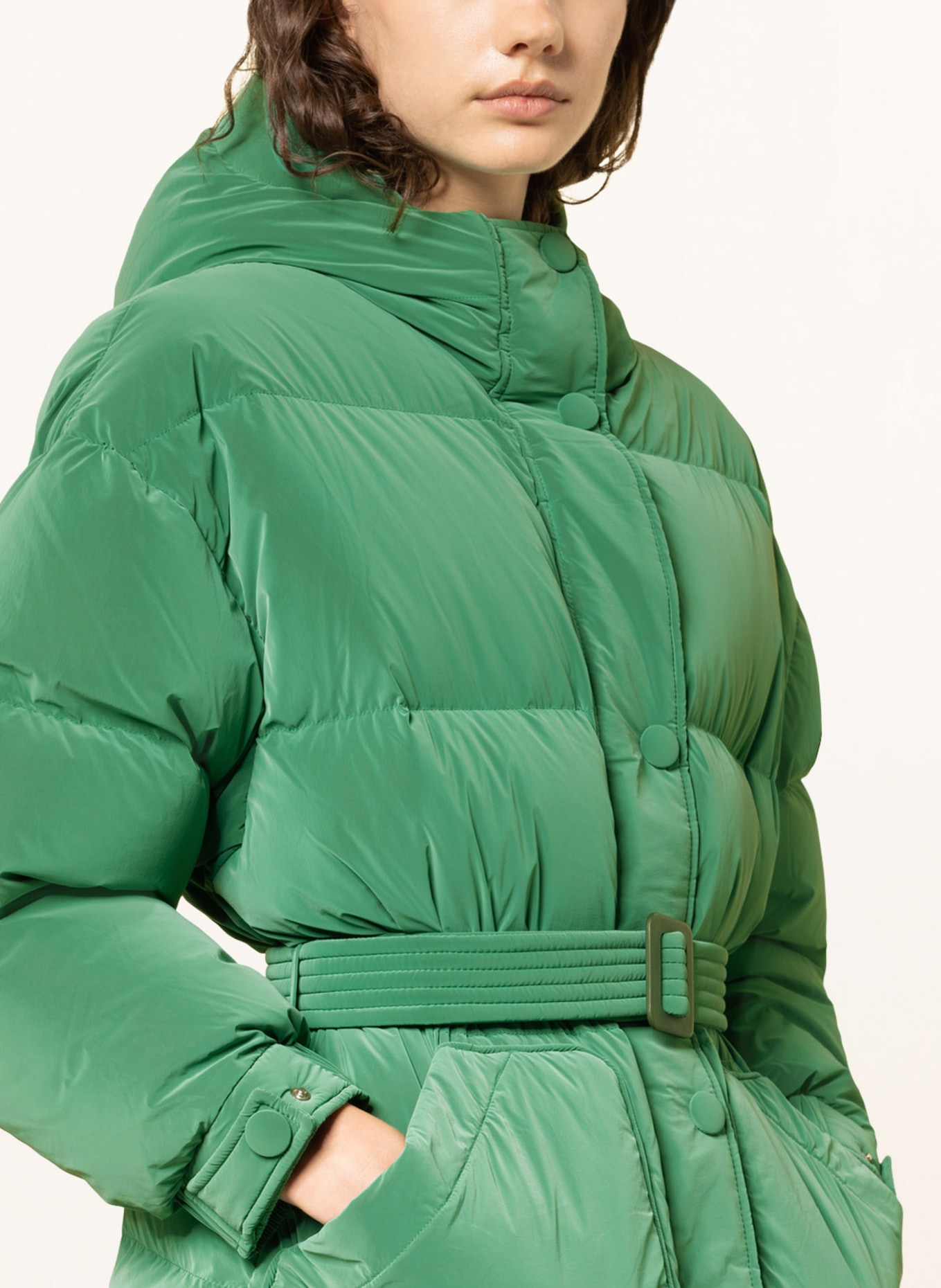 IENKI IENKI Quilted jacket , Color: GREEN (Image 5)