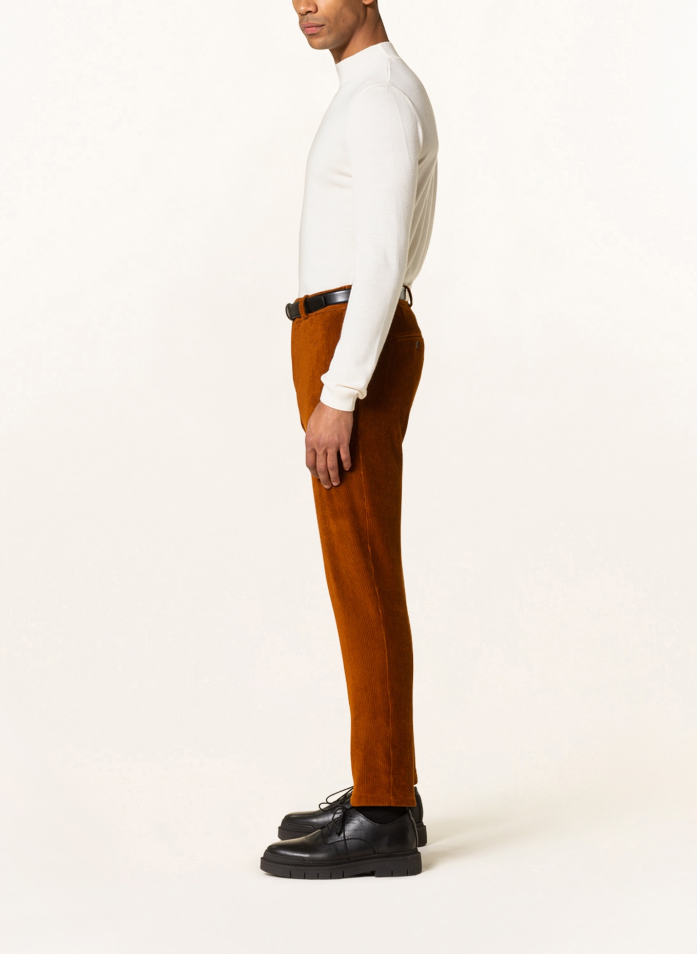 PAUL Anzughose Slim Fit aus Cord, Farbe: COGNAC (Bild 5)
