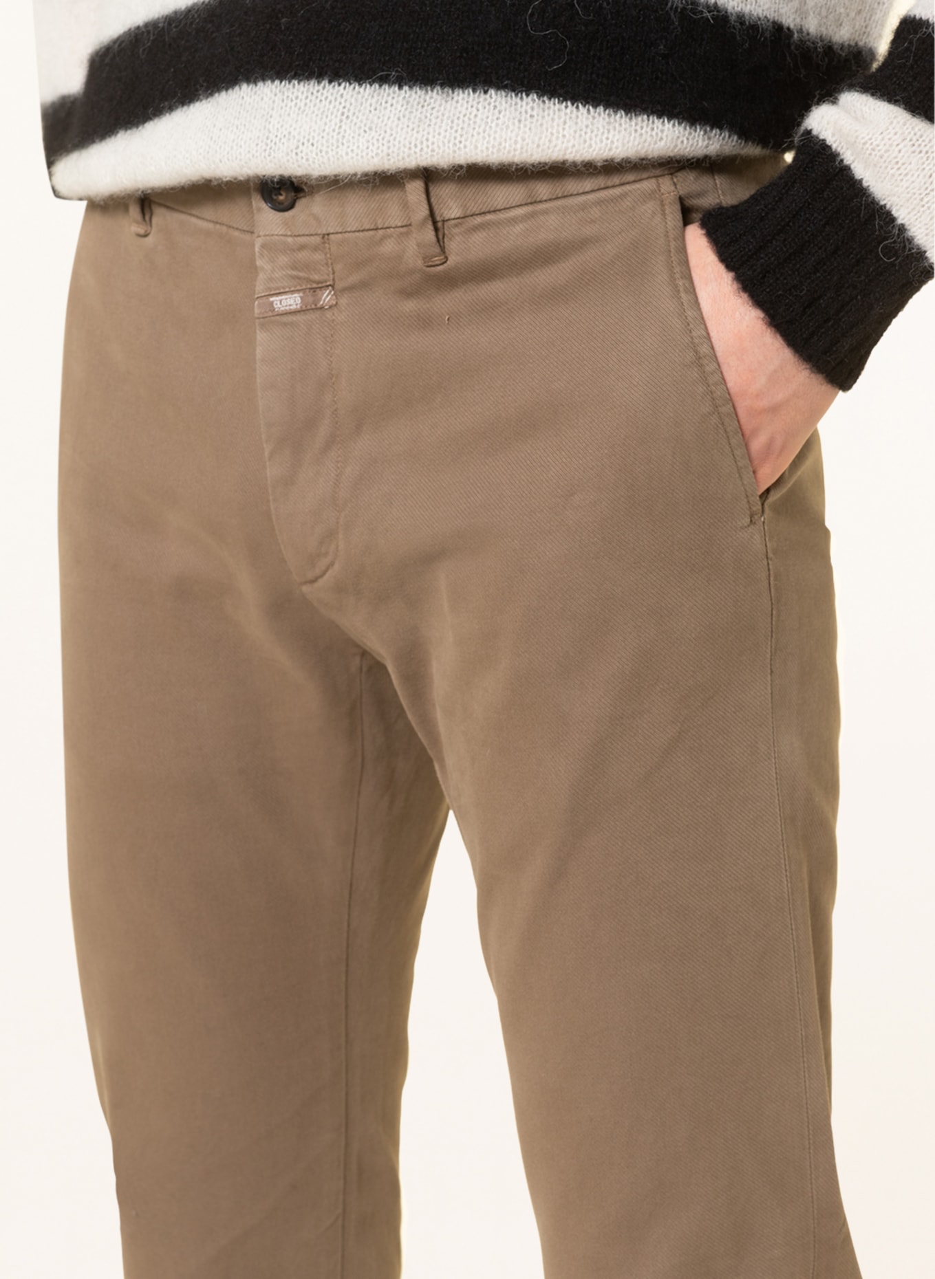 CLOSED Chino kalhoty CLIFTON Slim Fit, Barva: VELBLOUDÍ (Obrázek 5)