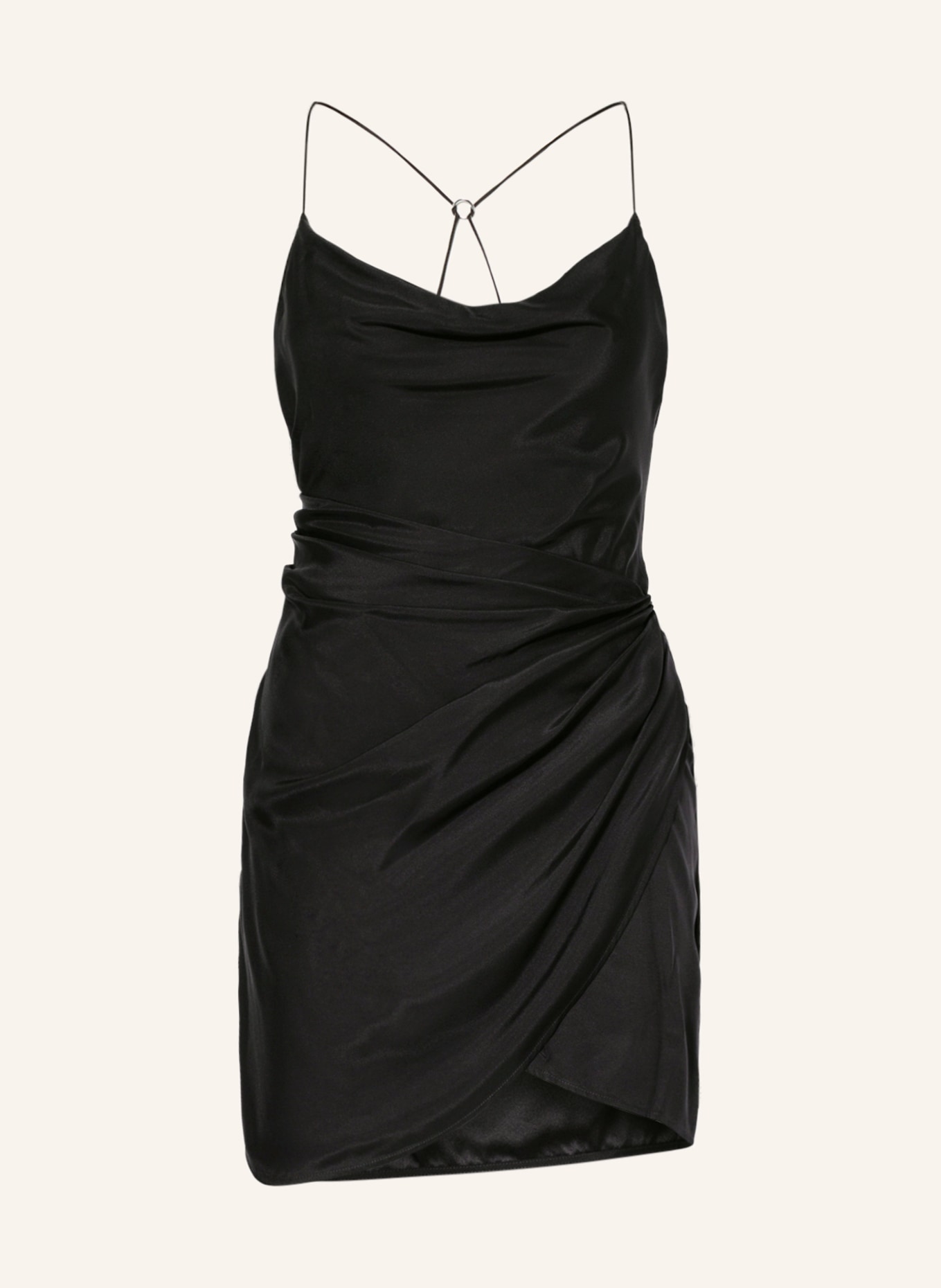 GAUGE81 Cocktail dress SHIROI made of silk, Color: BLACK (Image 1)