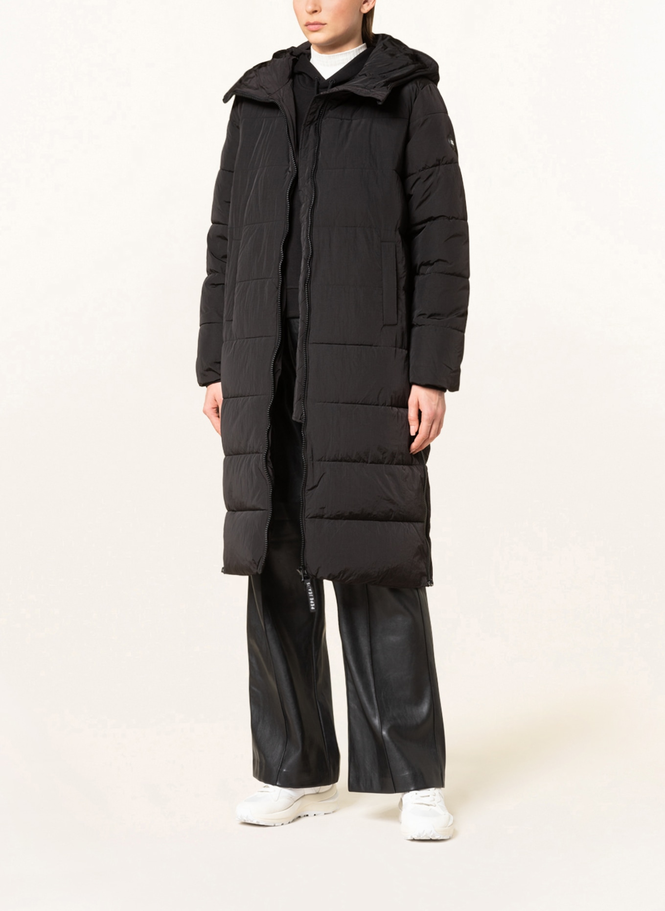 Pepe Jeans Quilted coat GUS, Color: BLACK (Image 2)