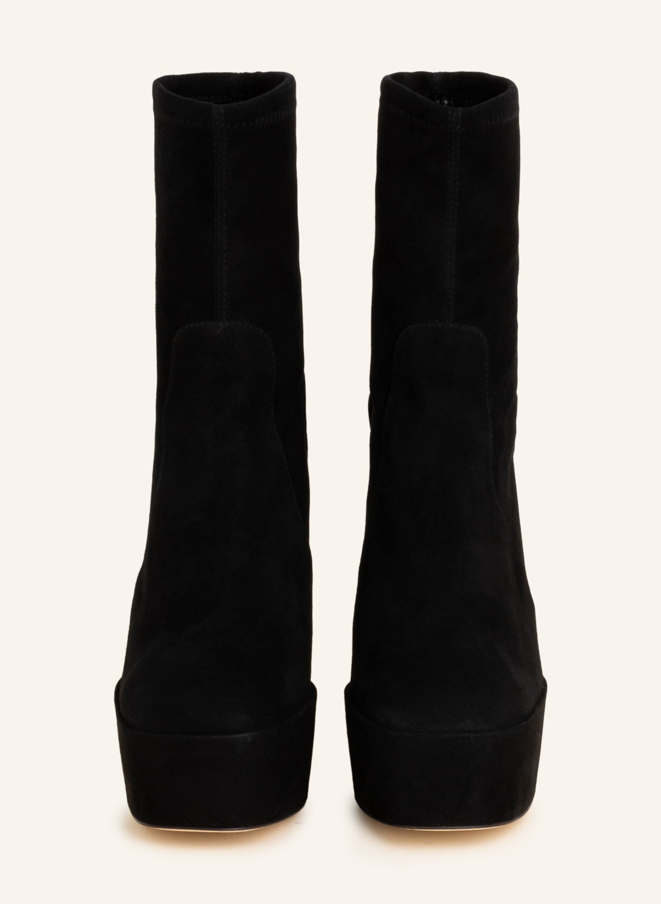 STUART WEITZMAN Platform boots SKYHIGH: BLACK