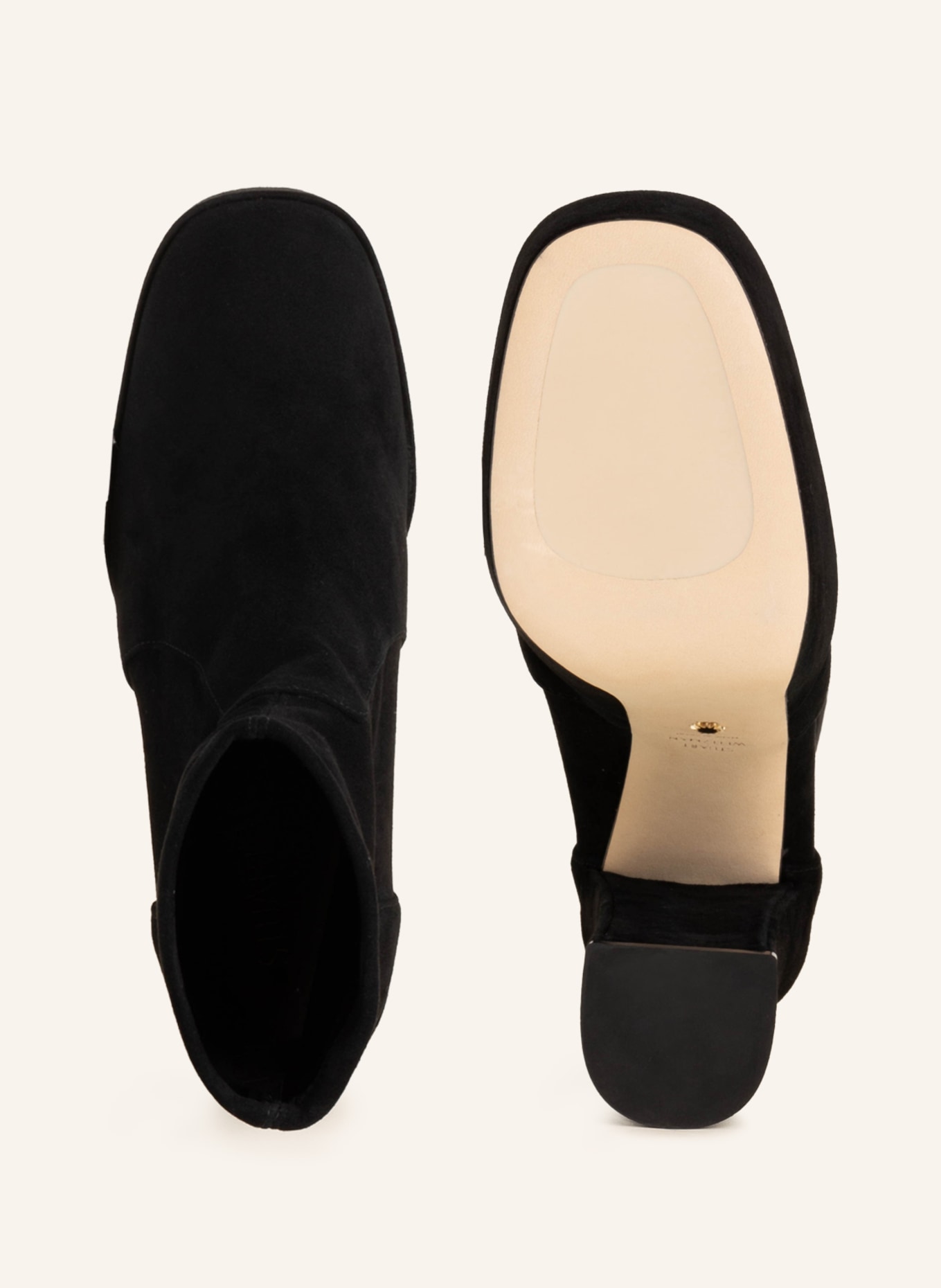STUART WEITZMAN Platform boots SKYHIGH: BLACK