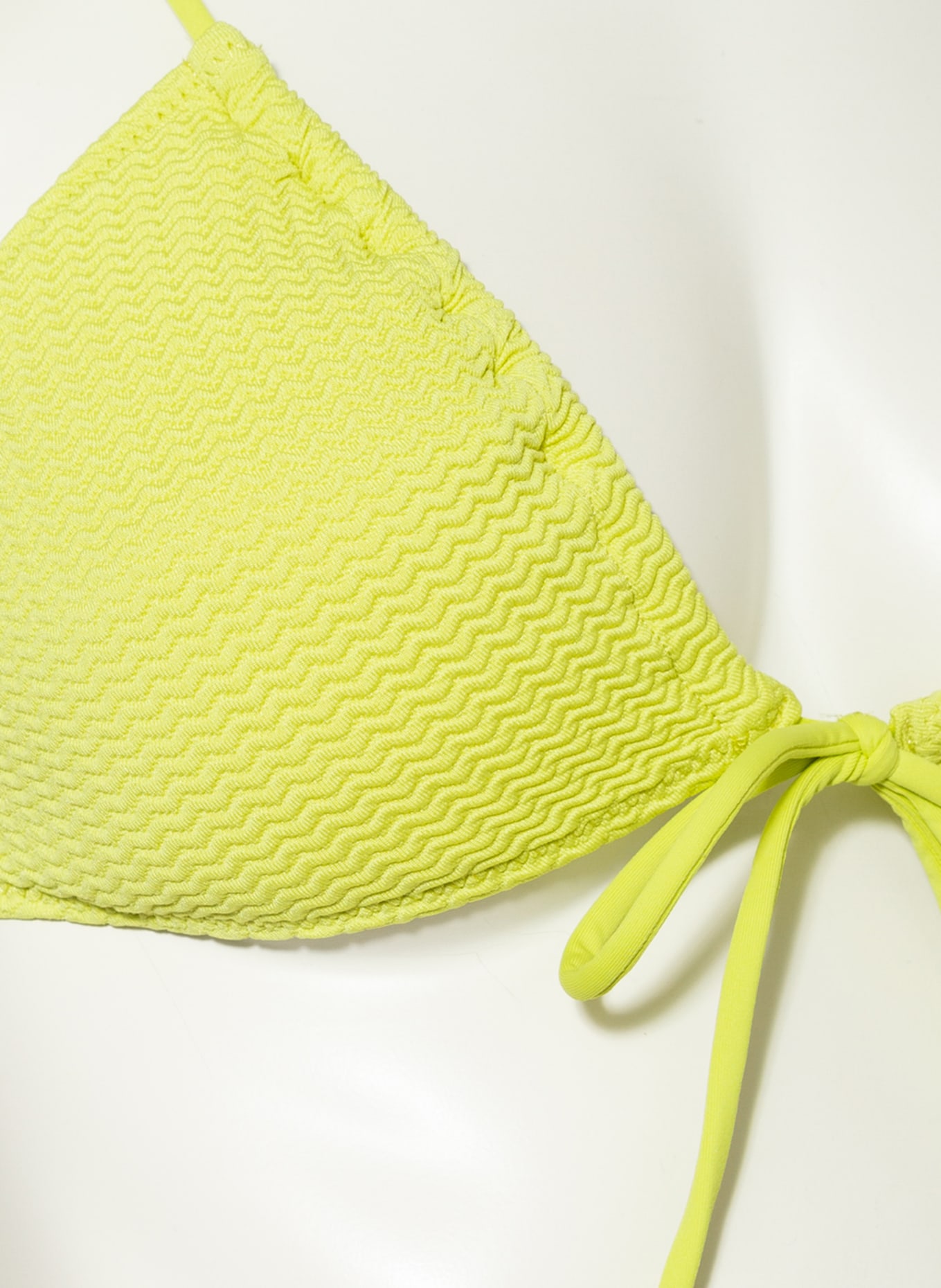 SEAFOLLY Triangle bikini top SEA DIVE, Color: LIGHT GREEN (Image 5)