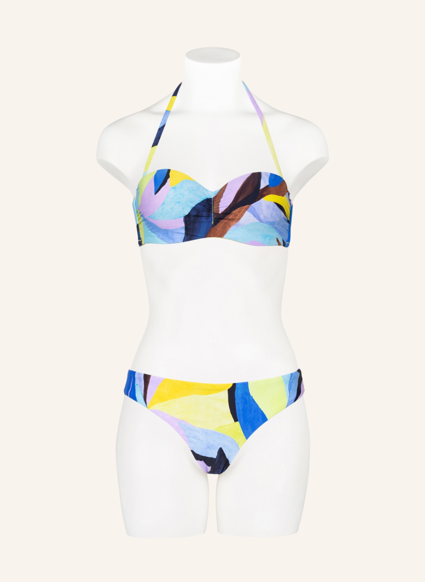 SEAFOLLY Bügel-Bikini-Top TROPFEST , Farbe: HELLBLAU/ BLAU/ HELLLILA (Bild 2)