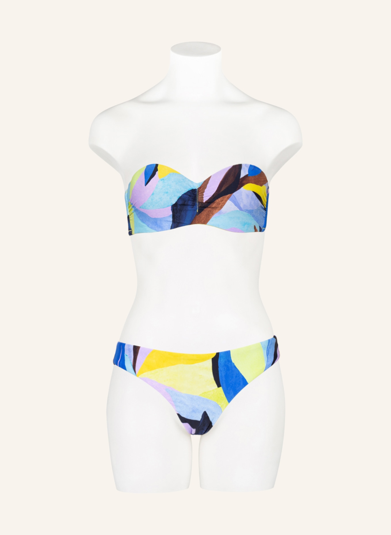 SEAFOLLY Underwired bikini top TROPFEST , Color: LIGHT BLUE/ BLUE/ LIGHT PURPLE (Image 4)