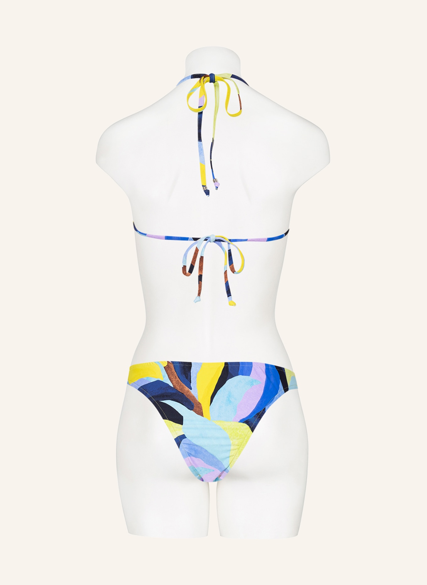 SEAFOLLY Brazilian-Bikini-Hose TROPFEST, Farbe: HELLGRÜN/ HELLBLAU/ HELLLILA (Bild 3)