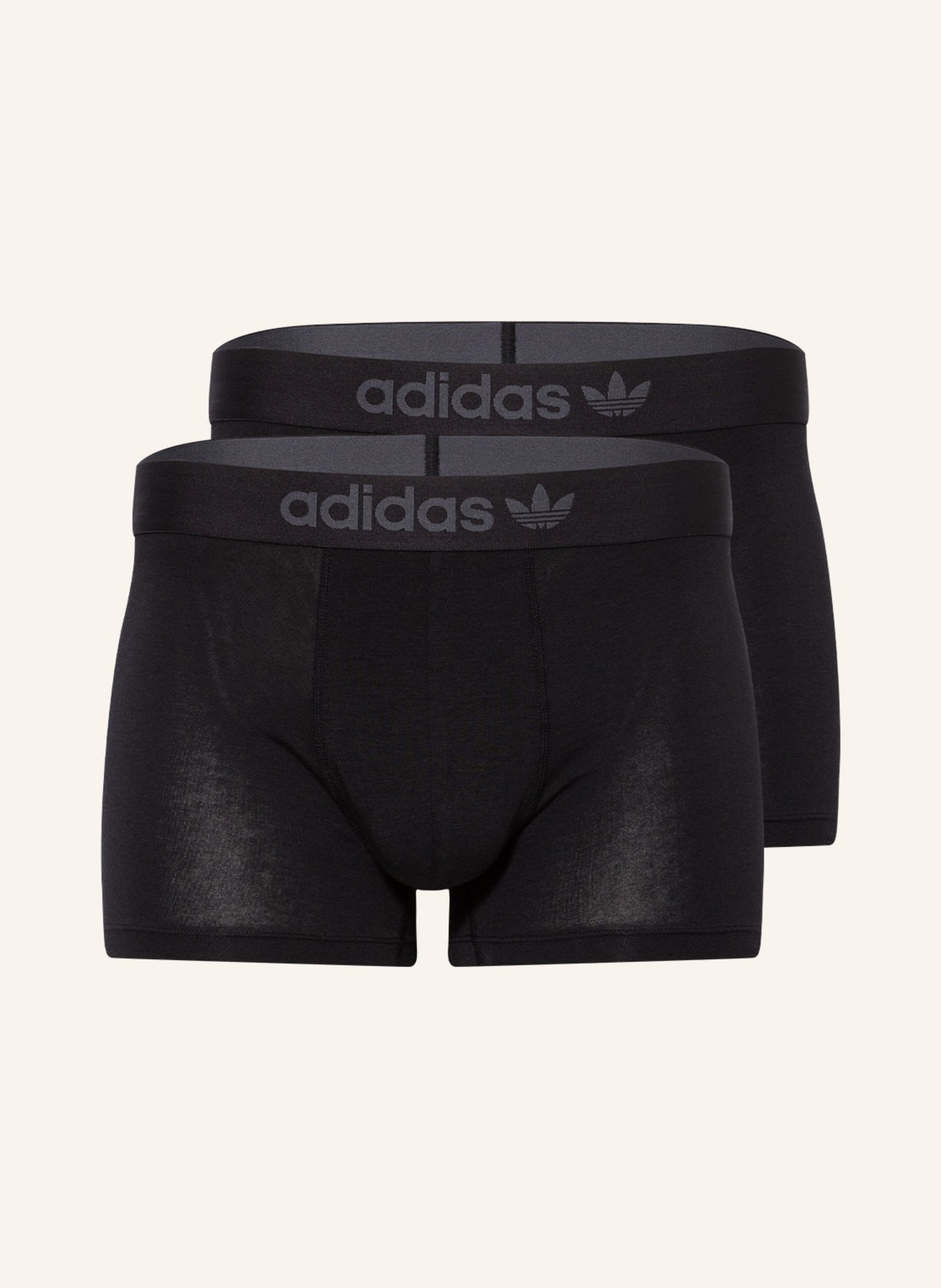 adidas Originals 2er-Pack Boxershorts , Farbe: 000 SCHWARZ (Bild 1)