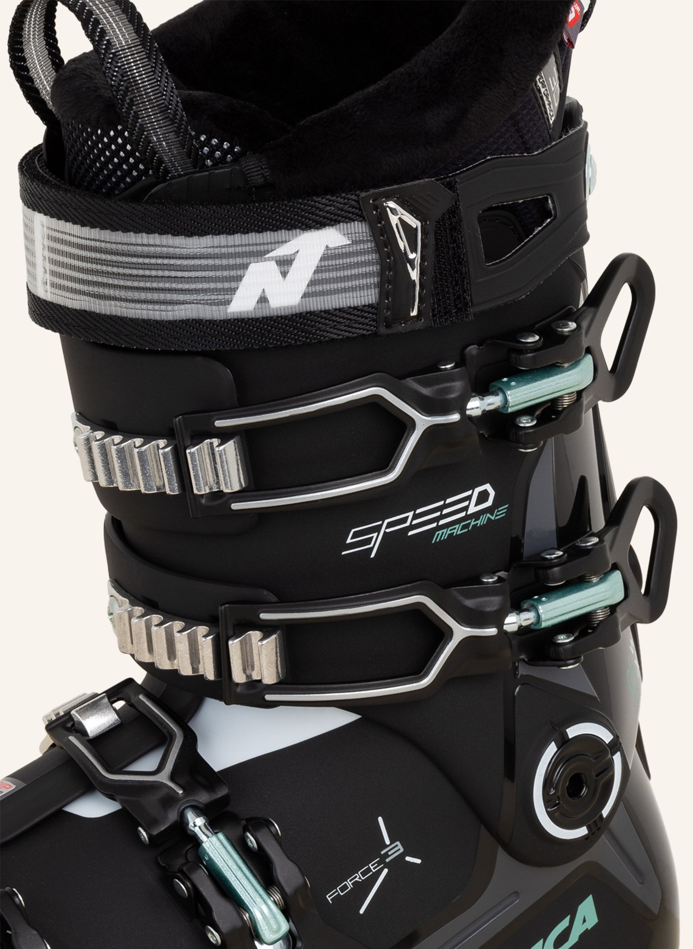 NORDICA Ski boots SPEEDMACHINE 3 95X W GW, Color: BLACK/ WHITE (Image 5)