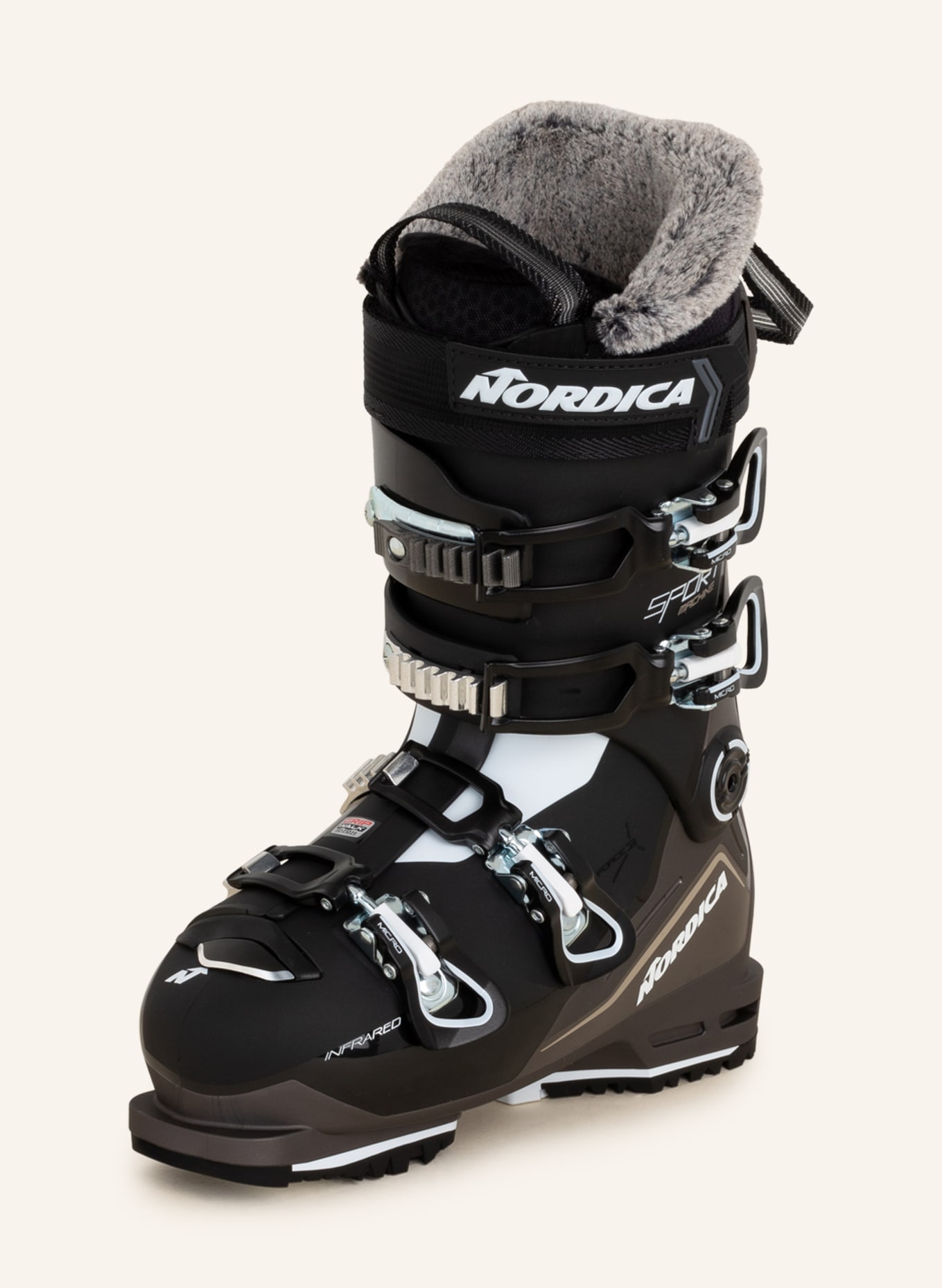 NORDICA Ski boots SPORTMACHINE 3 85 W GW, Color: BLACK/ WHITE (Image 1)