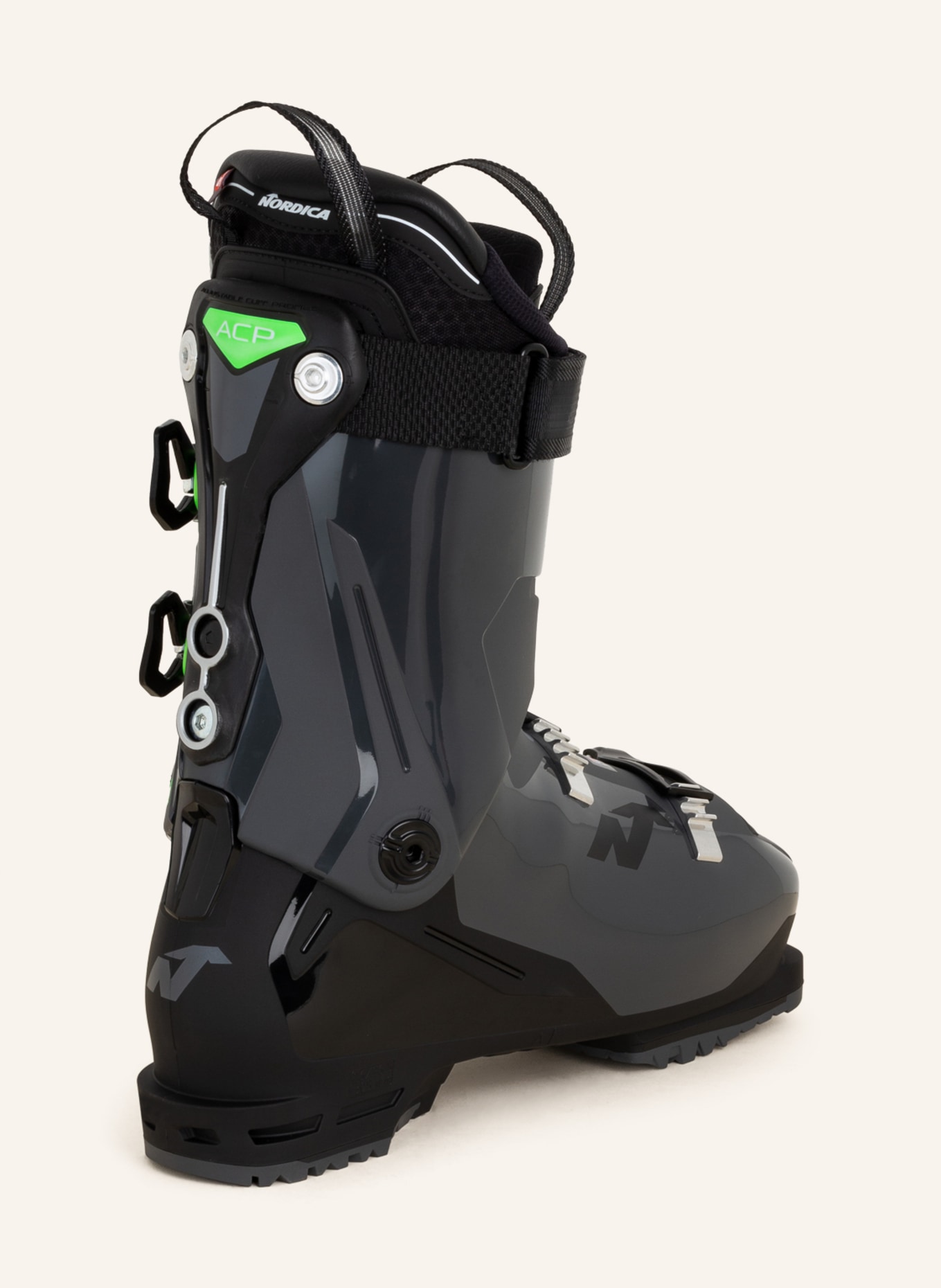 NORDICA Ski boots SPORT MACHINE 3 110 GW, Color: GRAY/ BLACK/ NEON GREEN (Image 2)