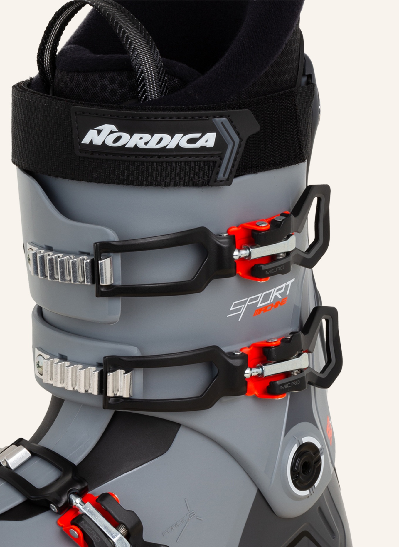 NORDICA Ski boots SPORT MACHINE 3 90X GW, Color: GRAY/ RED (Image 5)