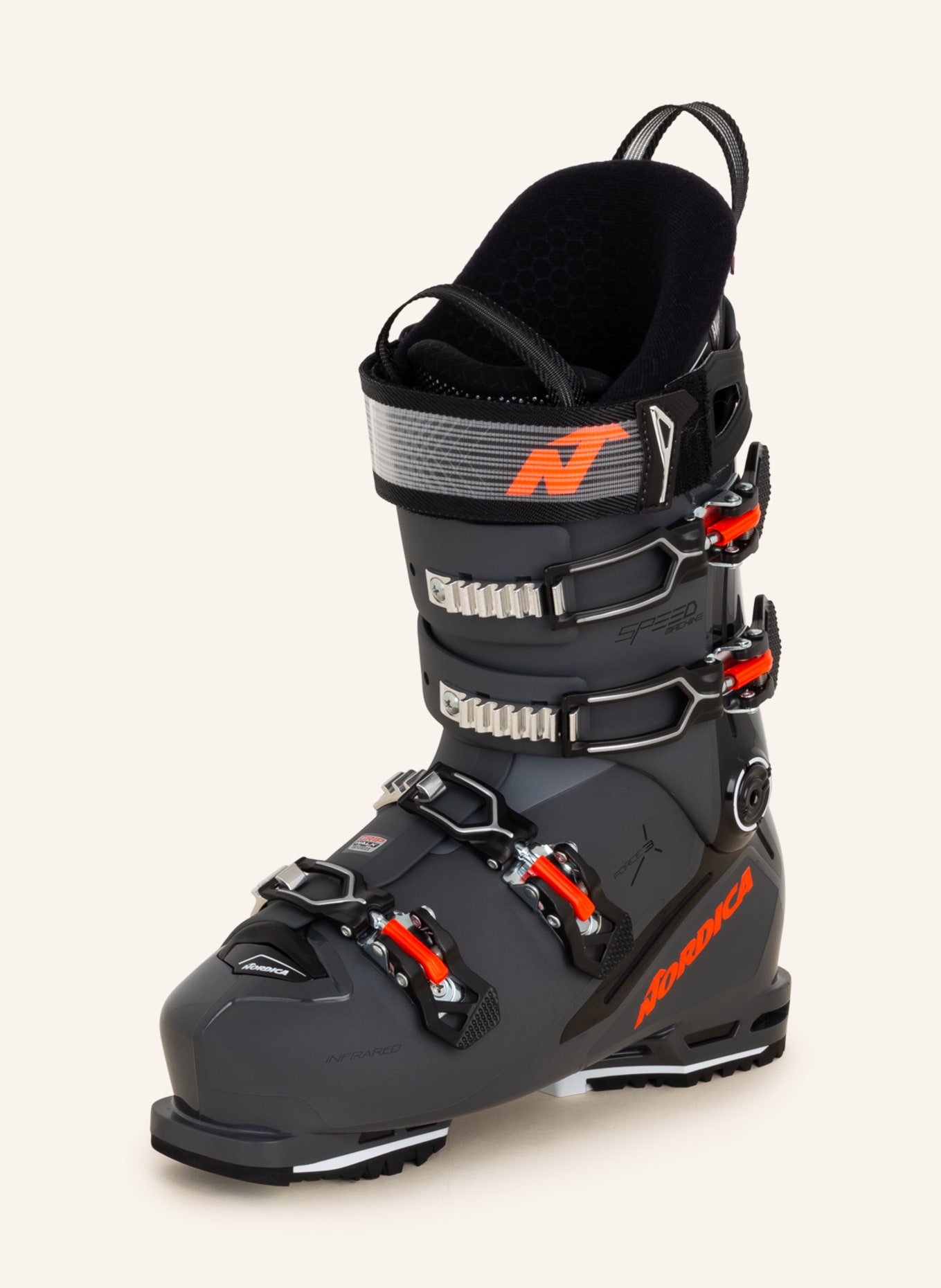 NORDICA Ski boots SPEEDMACHINE 3 110X GW, Color: BLACK/ DARK GRAY/ RED (Image 1)