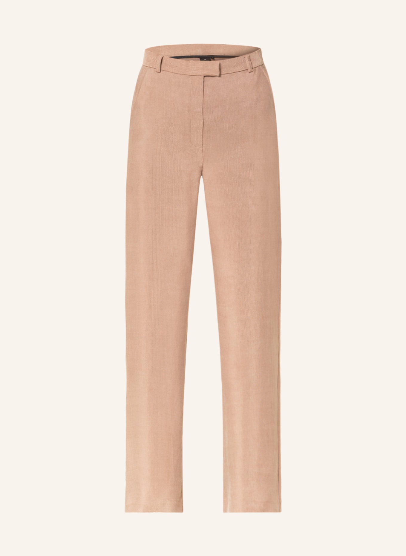 LOVJOI Corduroy trousers JEANNI, Color: BEIGE (Image 1)