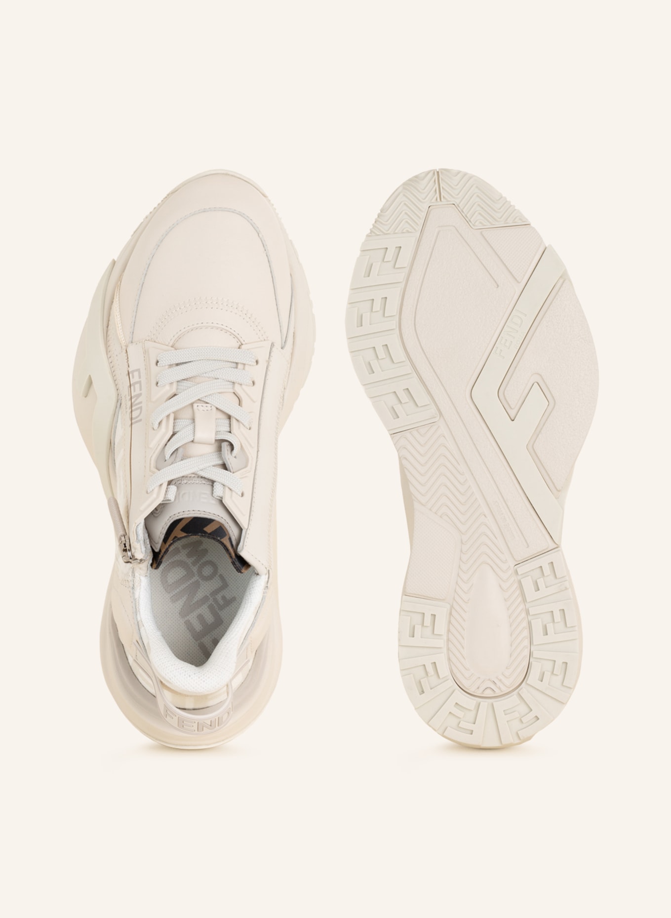 FENDI Sneaker FLOW, Farbe: CREME (Bild 5)