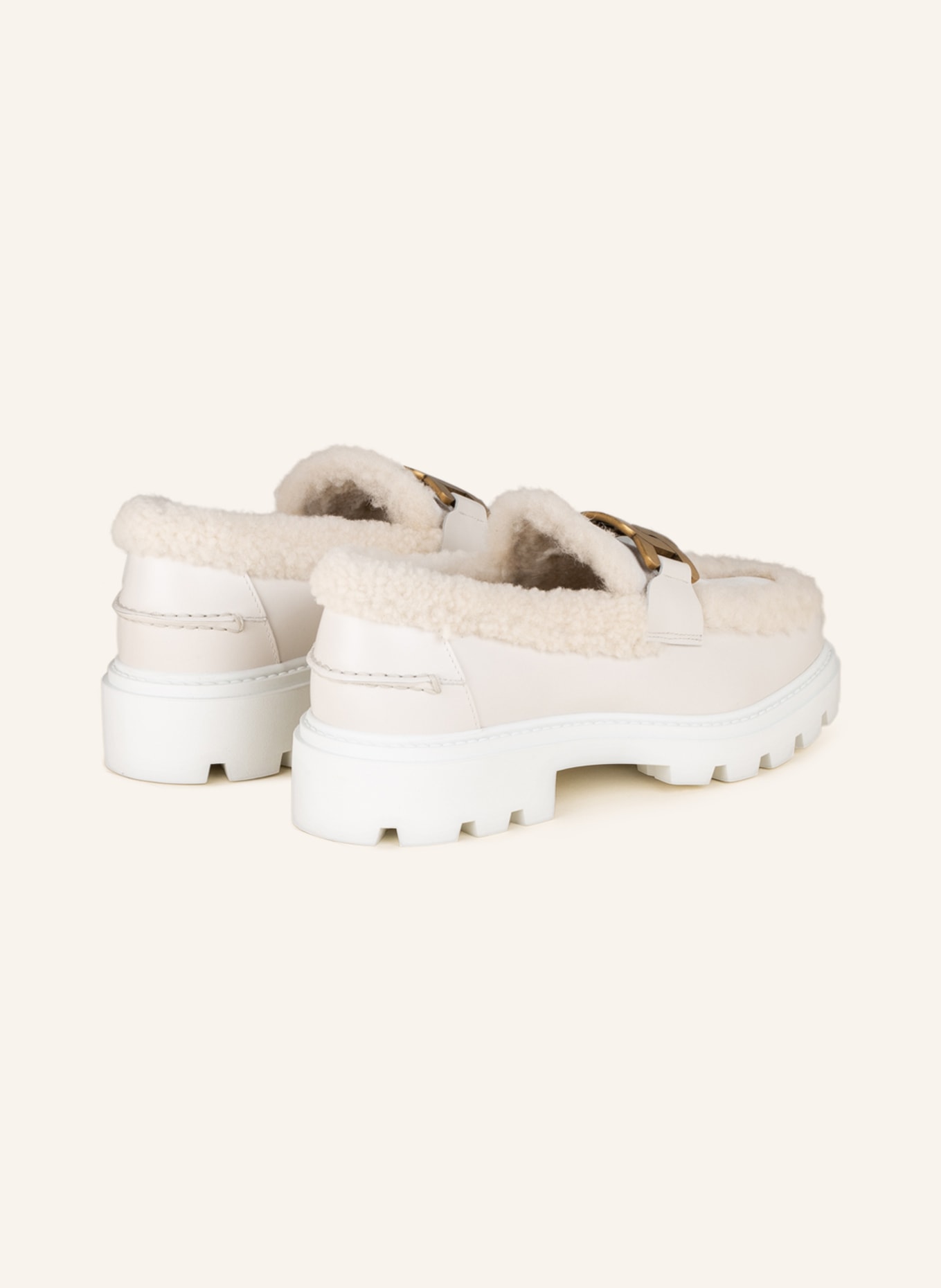 TOD'S Moccasins GOMMA, Color: CREAM (Image 2)