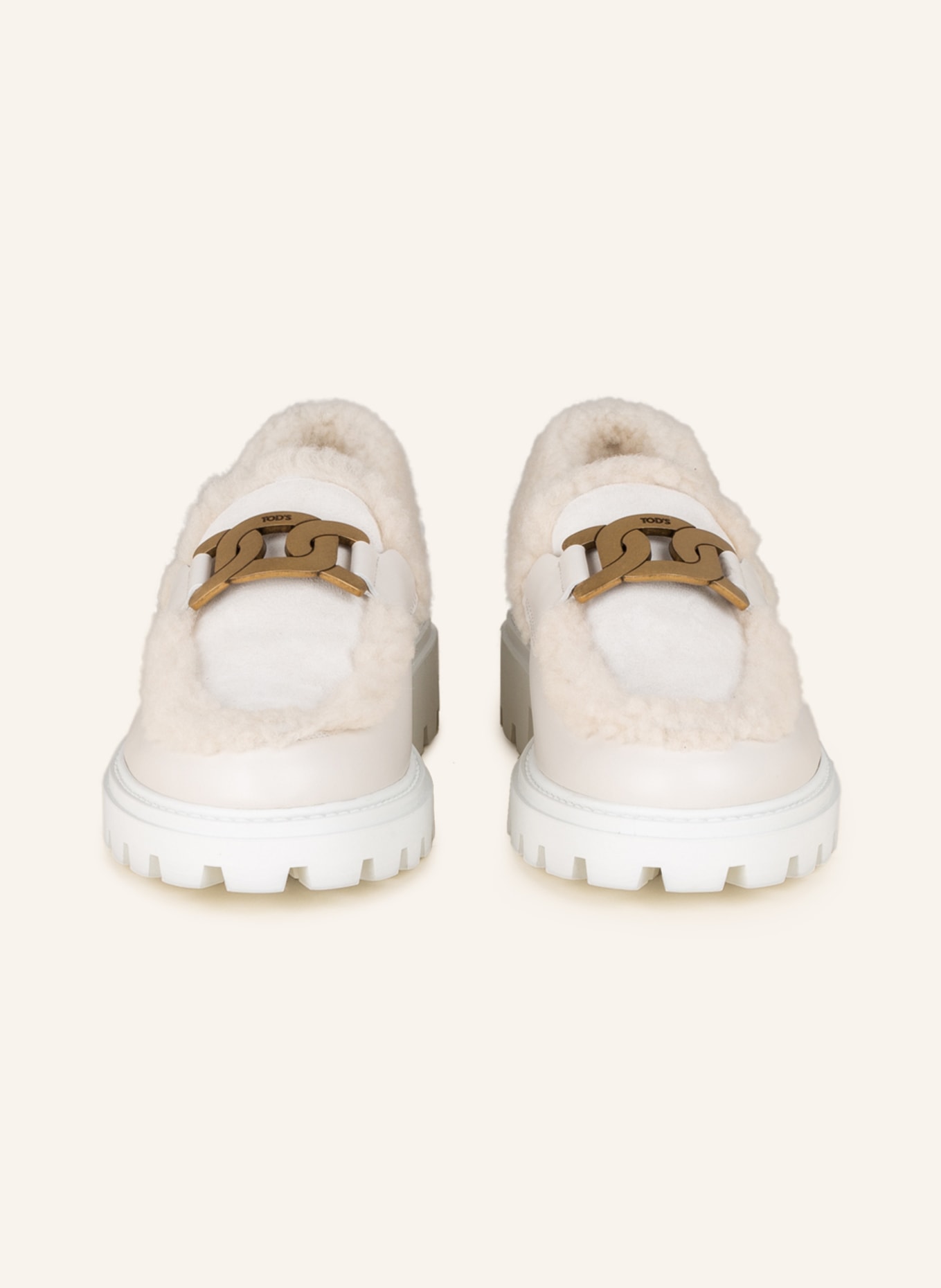 TOD'S Moccasins GOMMA, Color: CREAM (Image 3)