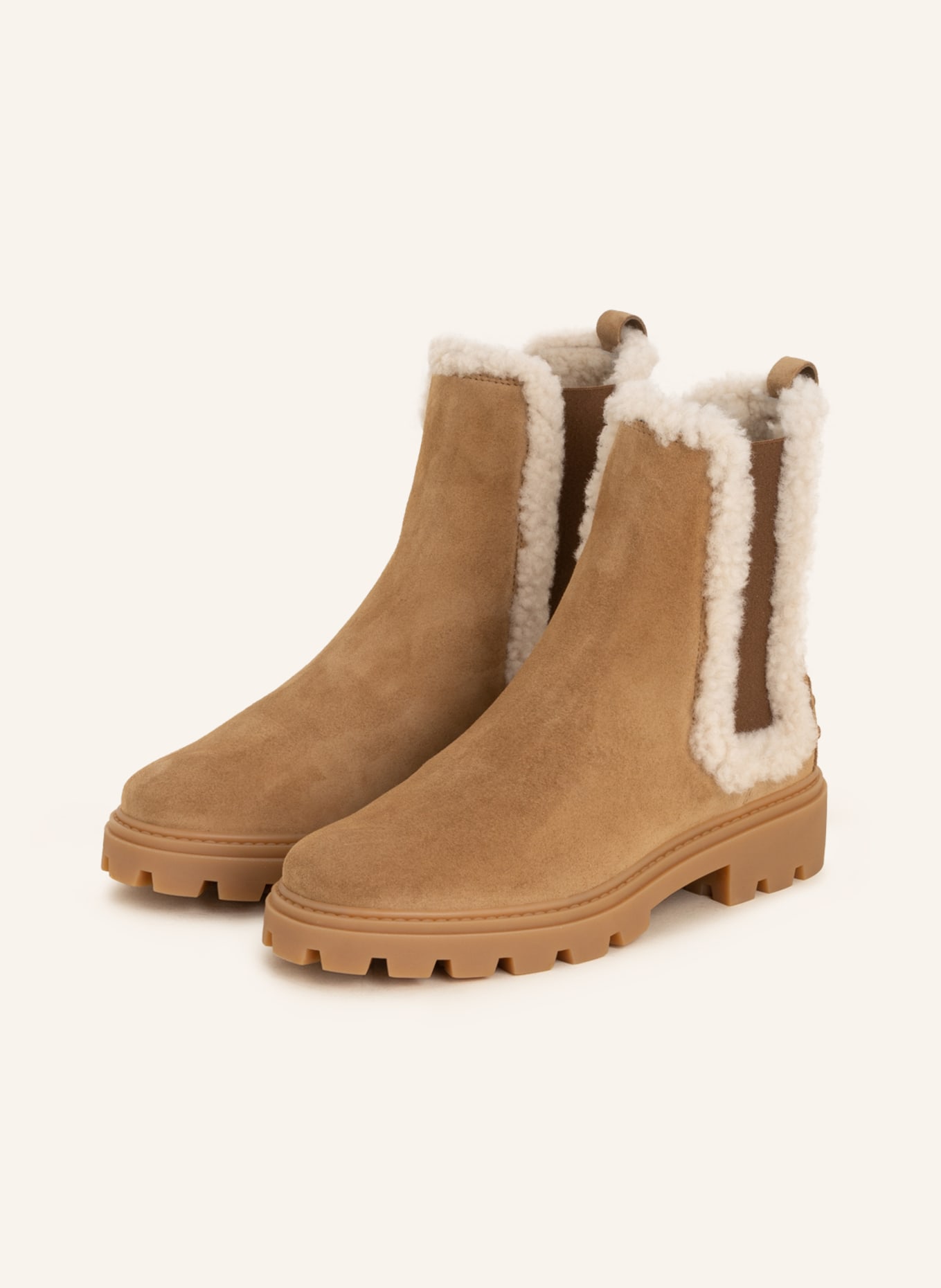 TOD'S  boots, Color: CAMEL (Image 1)