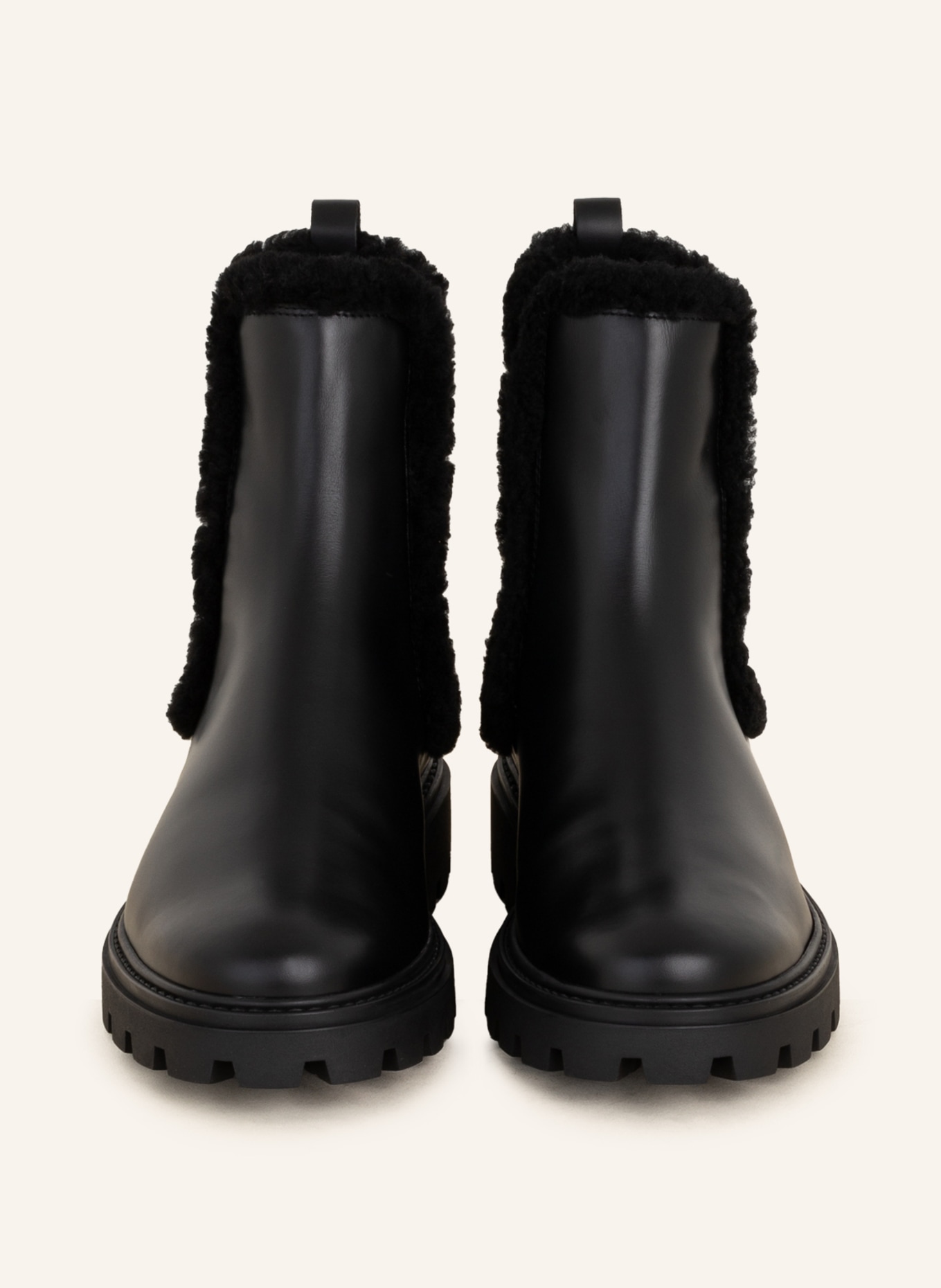 TOD'S  boots GOMMA, Color: BLACK (Image 3)