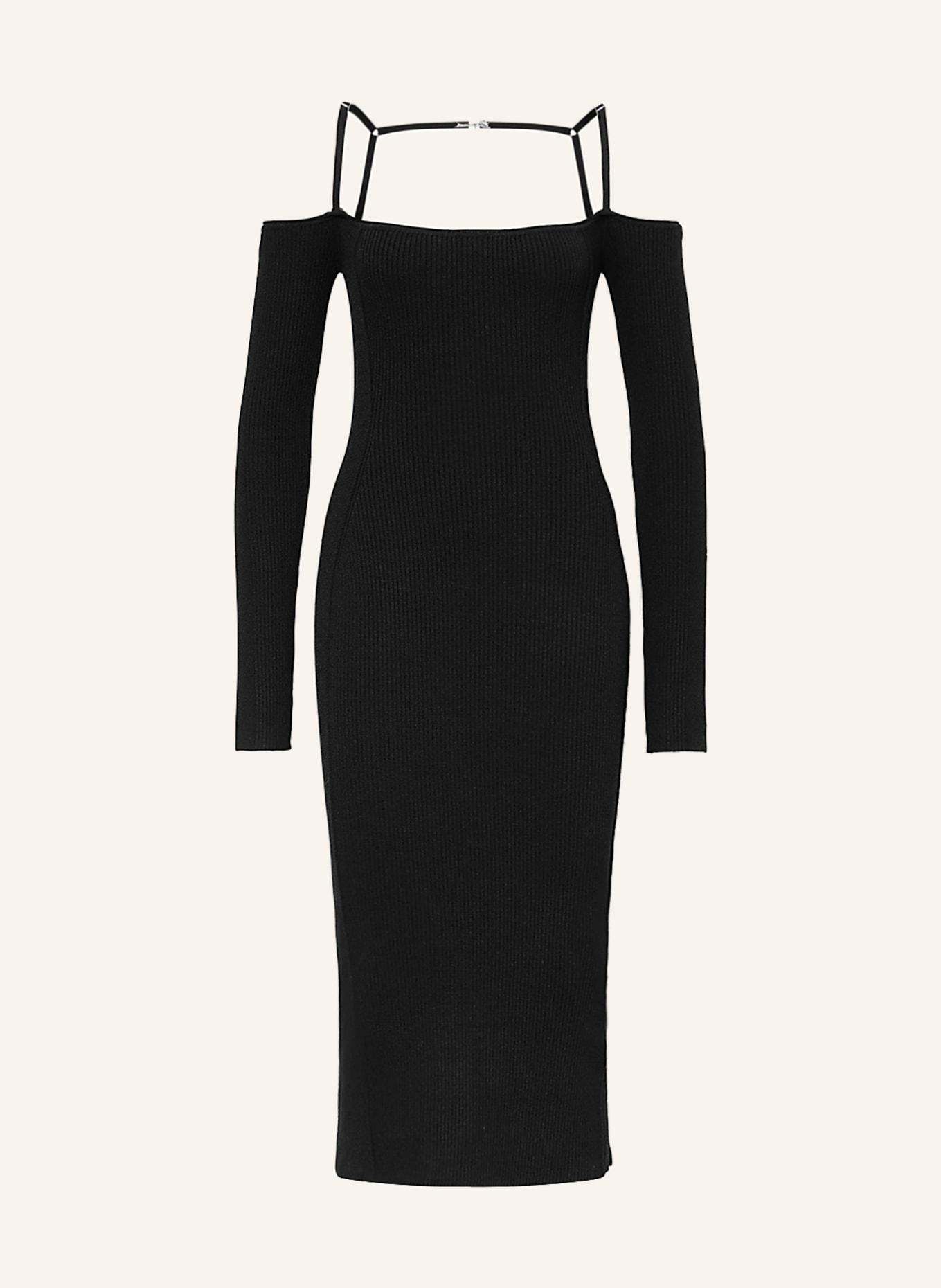 JACQUEMUS Knit dress SIERRA, Color: BLACK (Image 1)