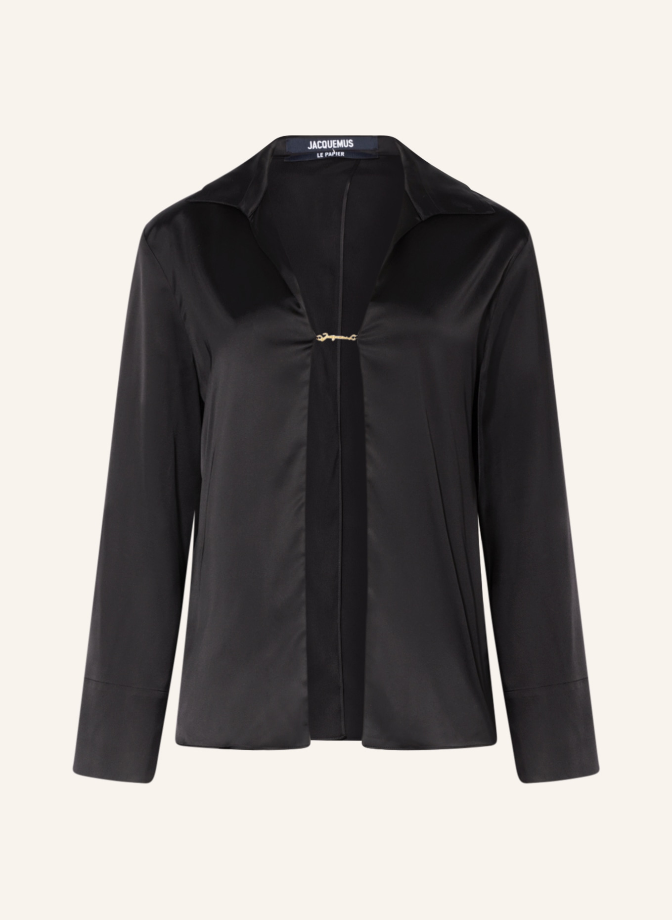 JACQUEMUS Shirt blouse NOTTE , Color: BLACK (Image 1)