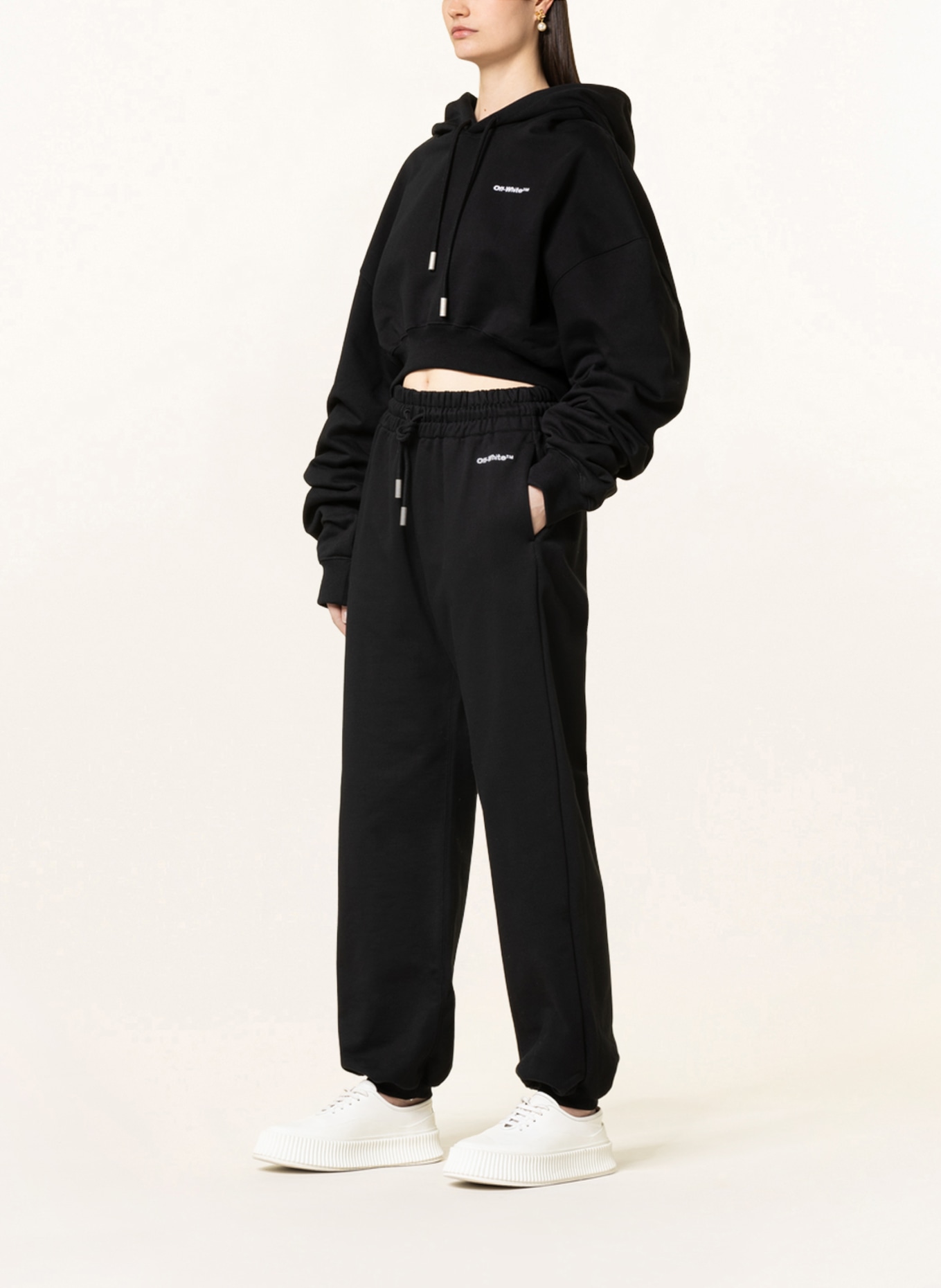 Off-White Sweatpants FOR ALL, Color: BLACK (Image 2)