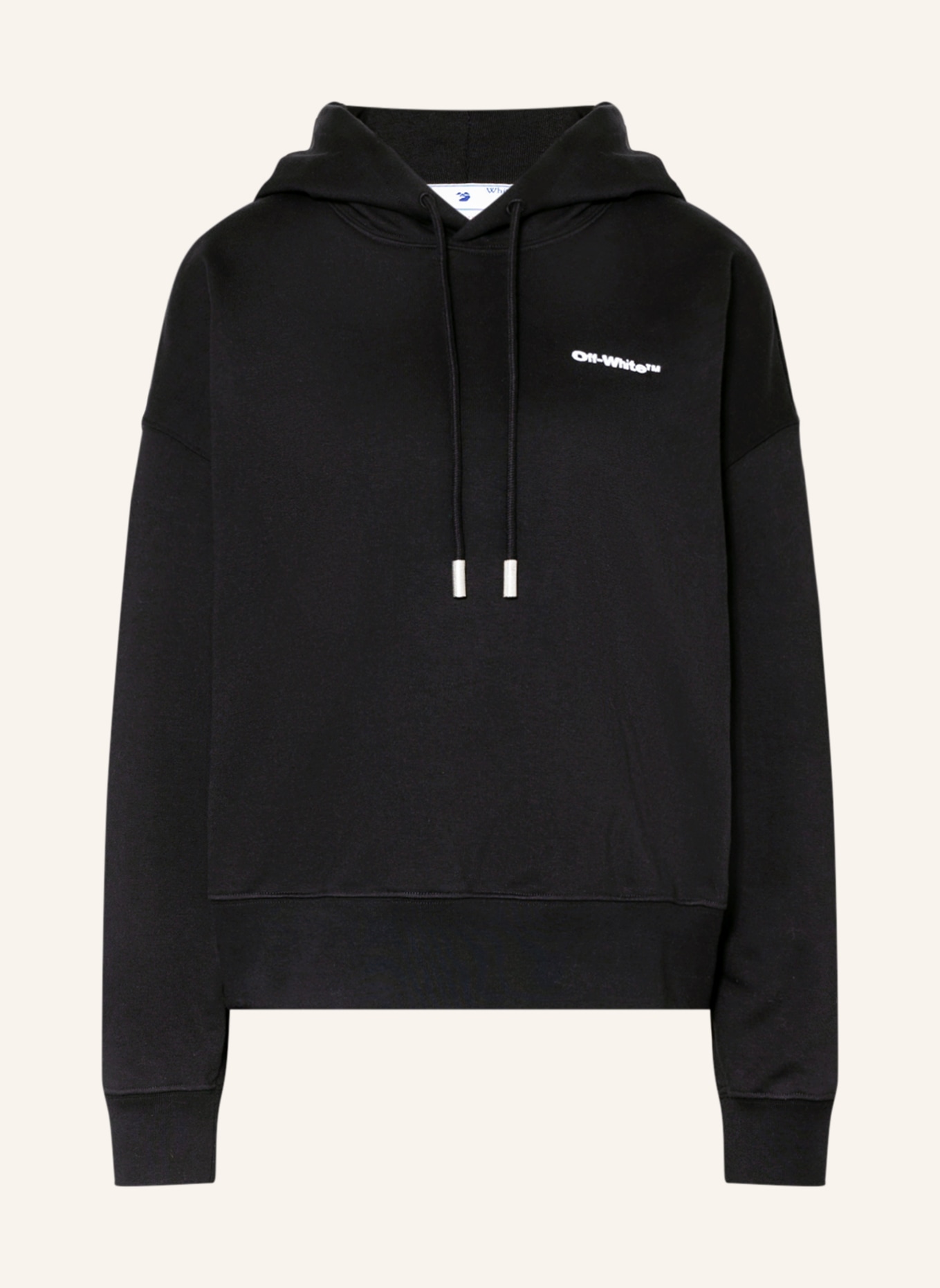 Off white oversized best sale hoodie